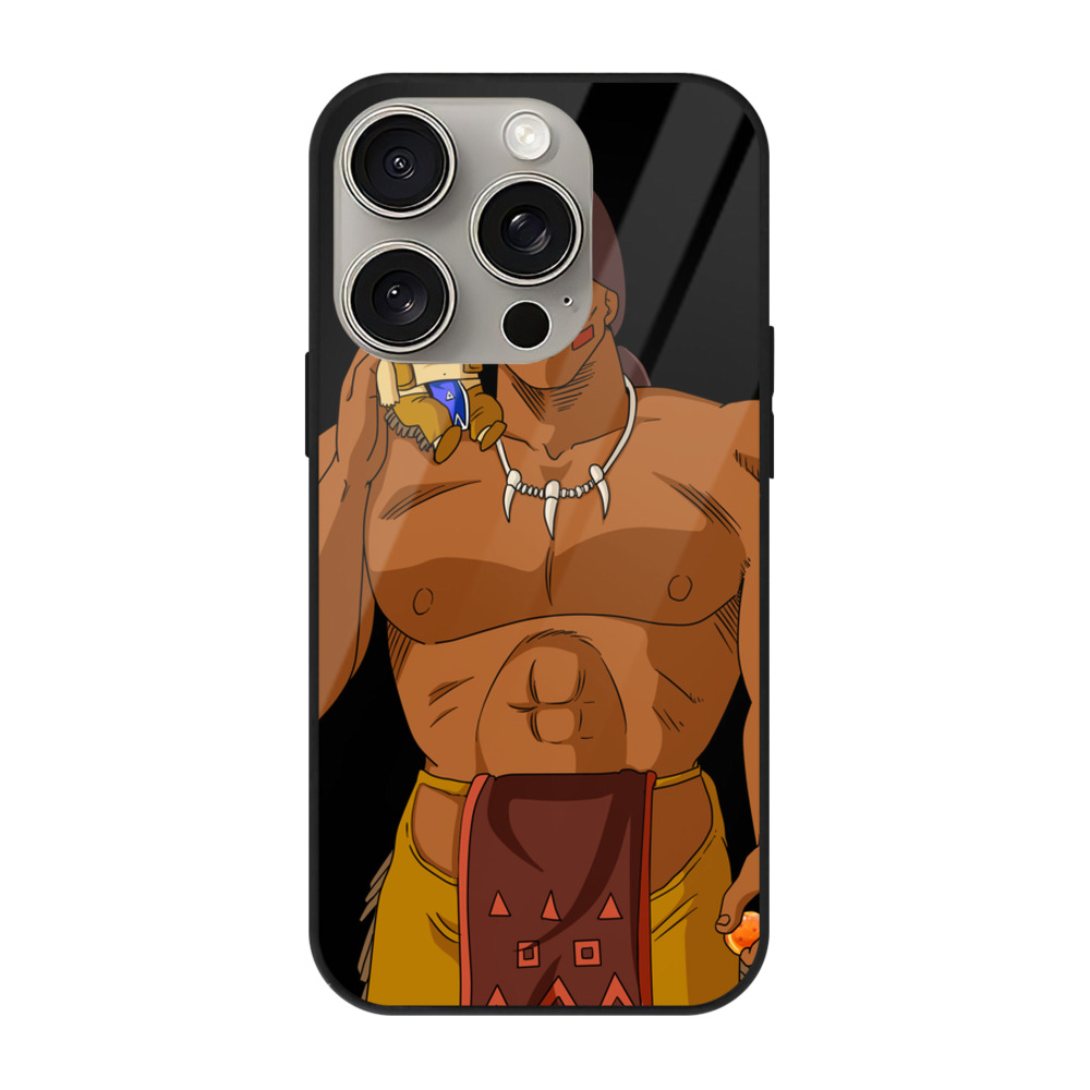 （画像用） ドラゴンボール DRAGON BALL 【iPhone15Pro対応】スマホケース 耐衝撃＆黄変防止 背面ガラス