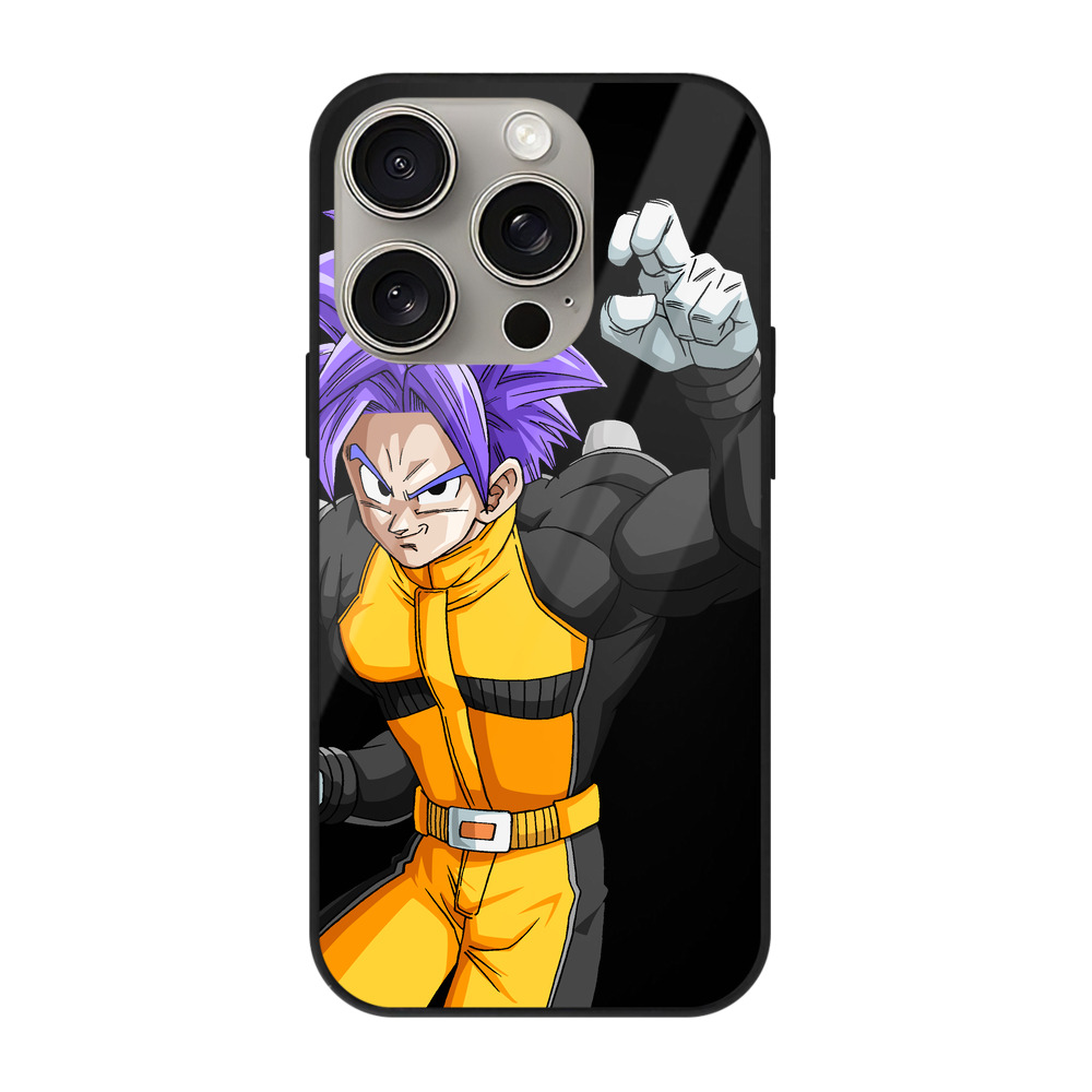 （画像用） ドラゴンボール DRAGON BALL 【iPhone15Pro対応】スマホケース 耐衝撃＆黄変防止 背面ガラス