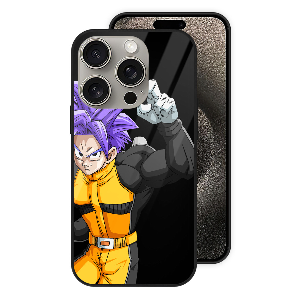 （画像用） ドラゴンボール DRAGON BALL 【iPhone15Pro対応】スマホケース 耐衝撃＆黄変防止 背面ガラス