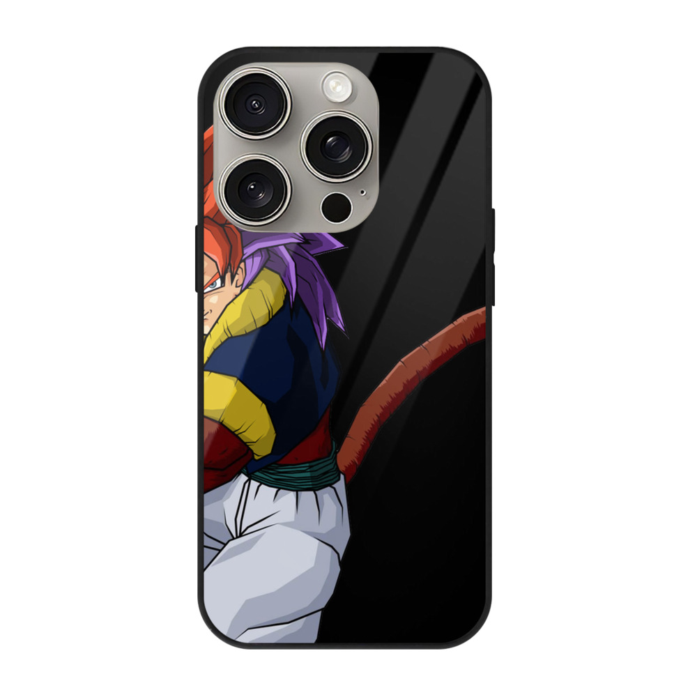 （画像用） ドラゴンボール DRAGON BALL 【iPhone15Pro対応】スマホケース 耐衝撃＆黄変防止 背面ガラス