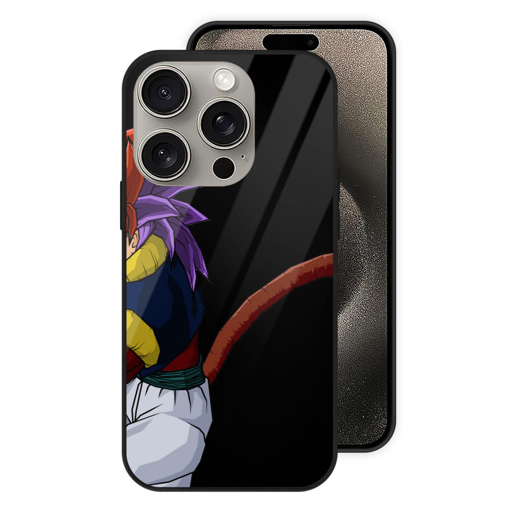 （画像用） ドラゴンボール DRAGON BALL 【iPhone15Pro対応】スマホケース 耐衝撃＆黄変防止 背面ガラス
