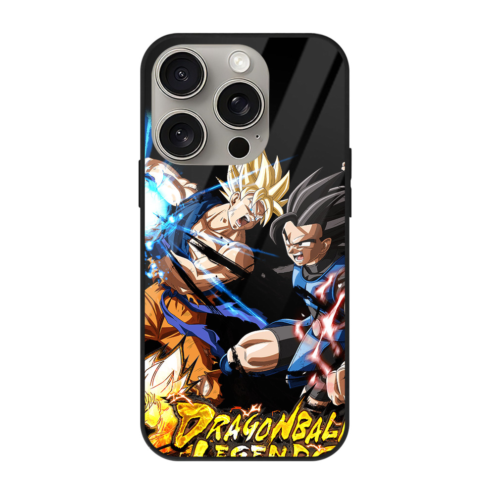 （画像用） ドラゴンボール DRAGON BALL 【iPhone15Pro対応】スマホケース 耐衝撃＆黄変防止 背面ガラス
