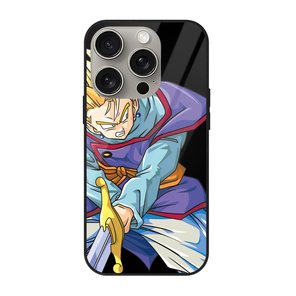 （画像用） ドラゴンボール DRAGON BALL 【iPhone15Pro対応】スマホケース 耐衝撃＆黄変防止 背面ガラス