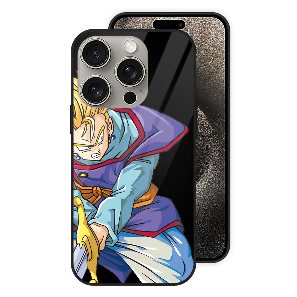 （画像用） ドラゴンボール DRAGON BALL 【iPhone15Pro対応】スマホケース 耐衝撃＆黄変防止 背面ガラス