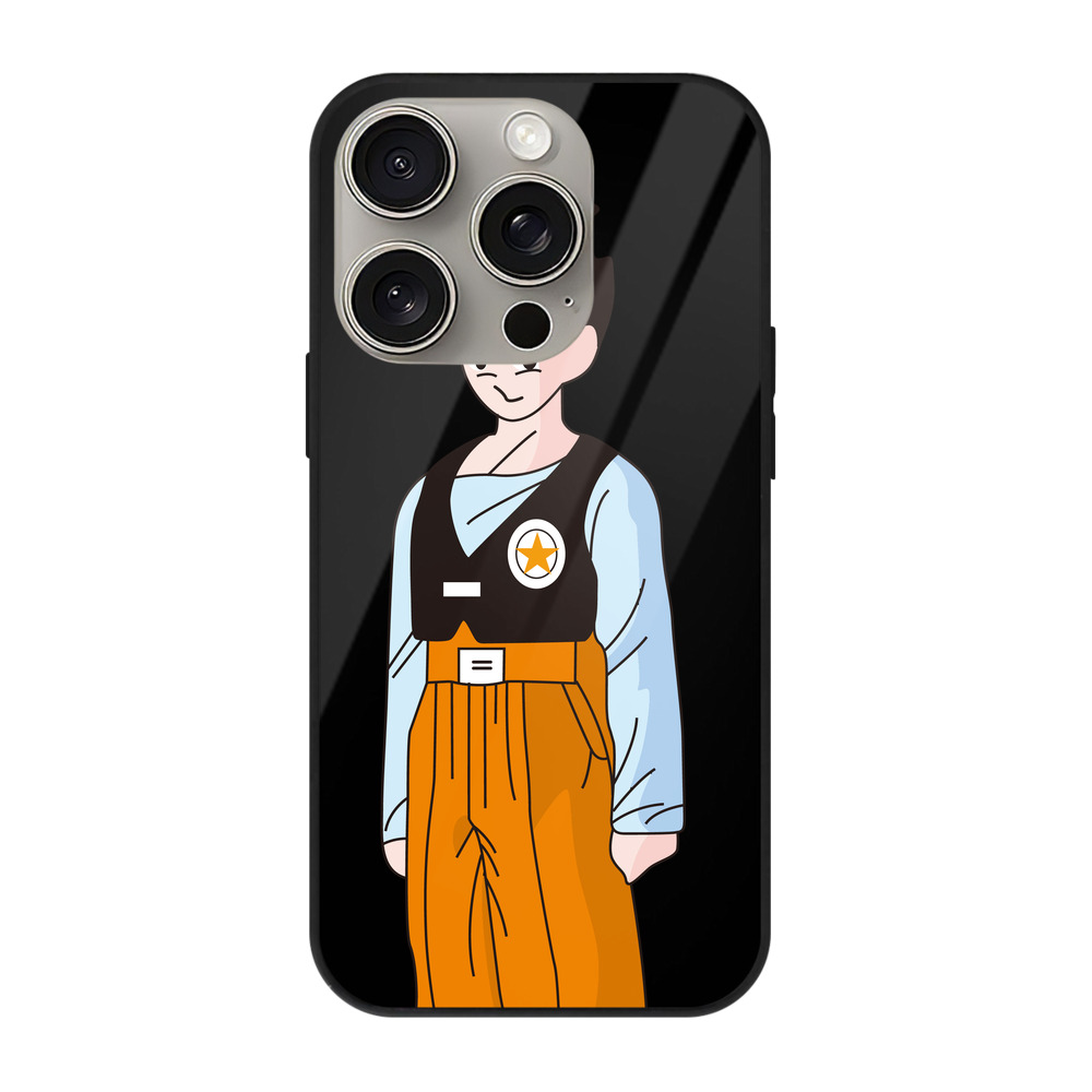 （画像用） ドラゴンボール DRAGON BALL 【iPhone15Pro対応】スマホケース 耐衝撃＆黄変防止 背面ガラス