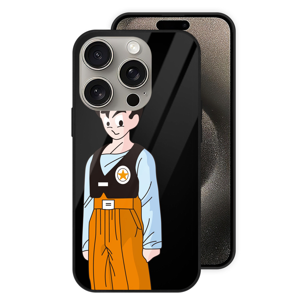 （画像用） ドラゴンボール DRAGON BALL 【iPhone15Pro対応】スマホケース 耐衝撃＆黄変防止 背面ガラス