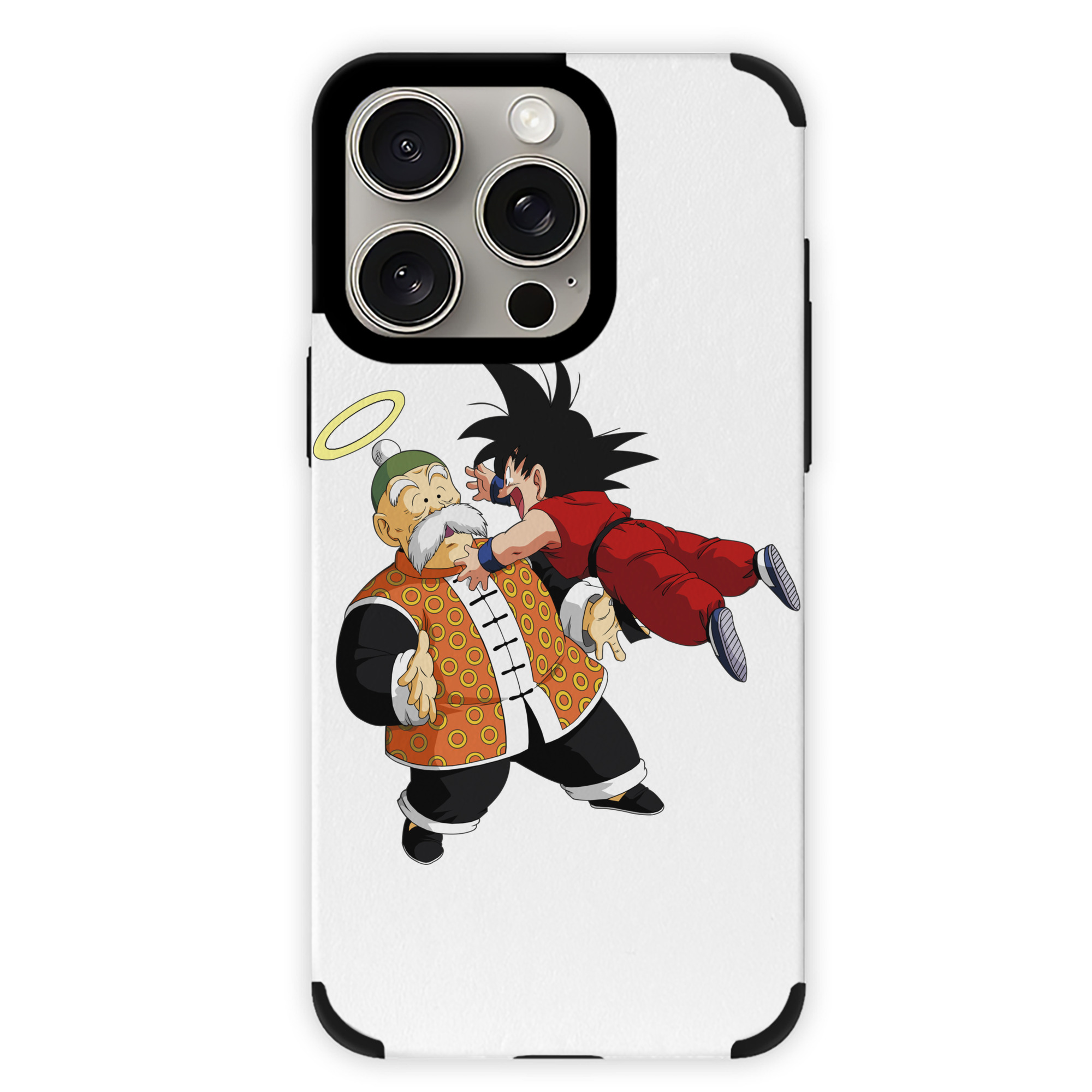 （画像用） ドラゴンボール 孫悟空（そん ごくう）Son Goku カカロット DRAGON BALL Kakarotto 【iPhone15ProMax対応】 PUレザー スマホケース 耐衝撃＆黄変防止