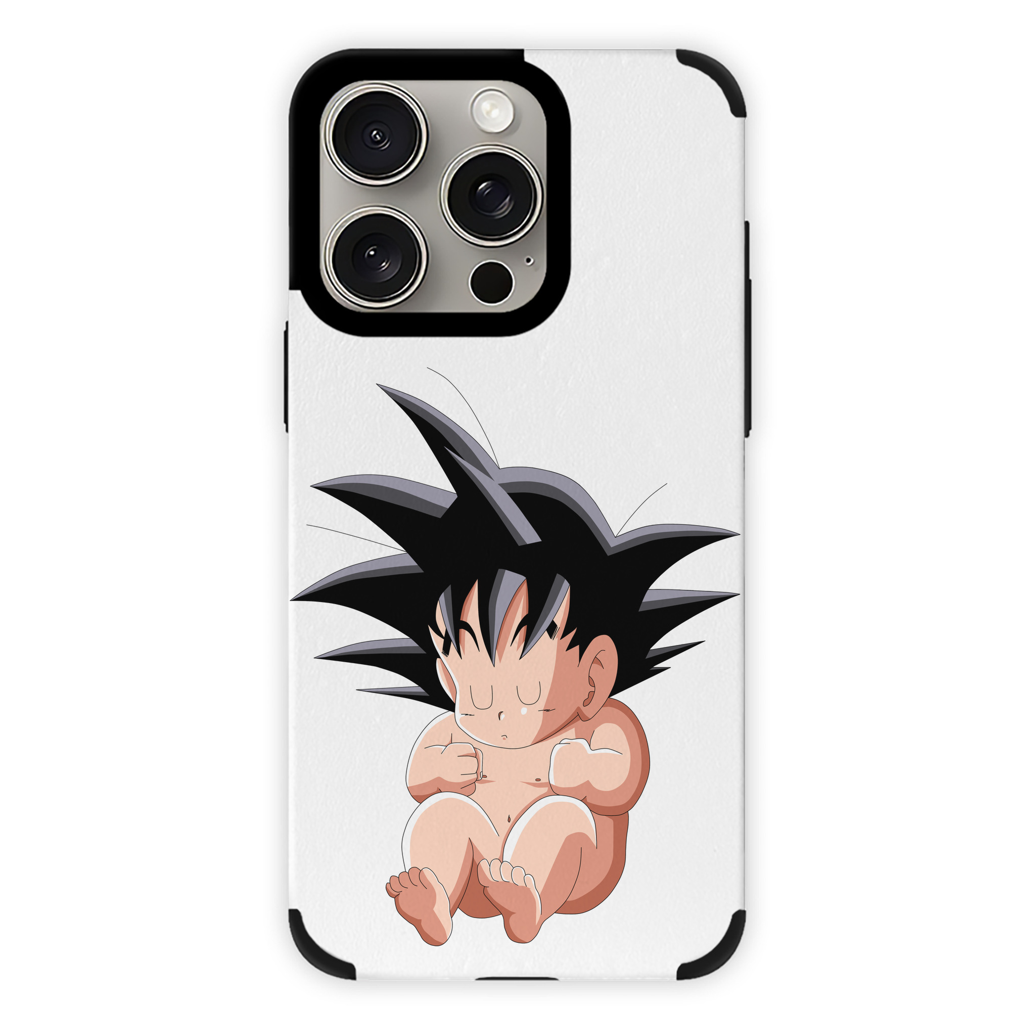 （画像用） ドラゴンボール 孫悟空（そん ごくう）Son Goku カカロット DRAGON BALL Kakarotto 【iPhone15ProMax対応】 PUレザー スマホケース 耐衝撃＆黄変防止