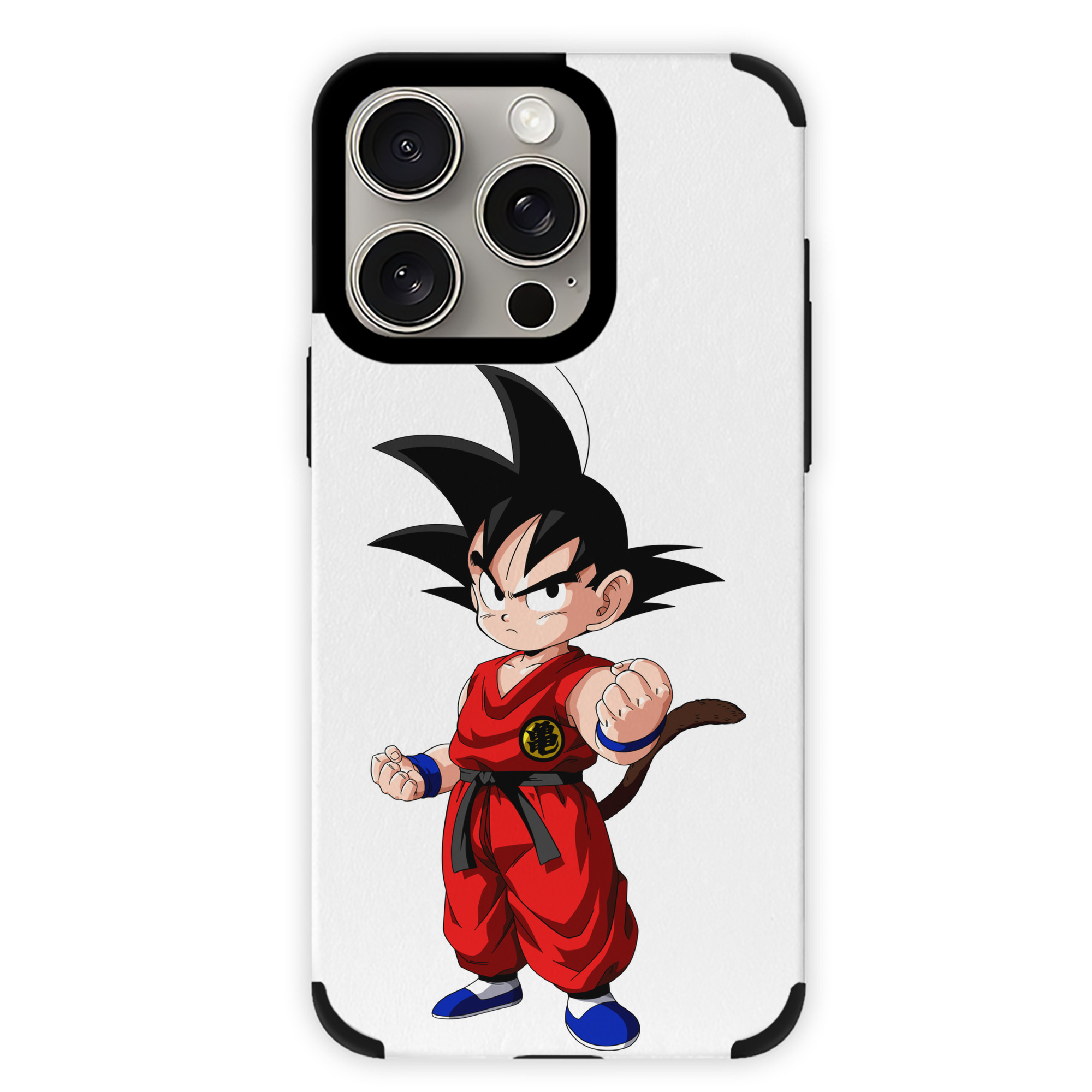 （画像用） ドラゴンボール 孫悟空（そん ごくう）Son Goku カカロット DRAGON BALL Kakarotto 【iPhone15ProMax対応】 PUレザー スマホケース 耐衝撃＆黄変防止