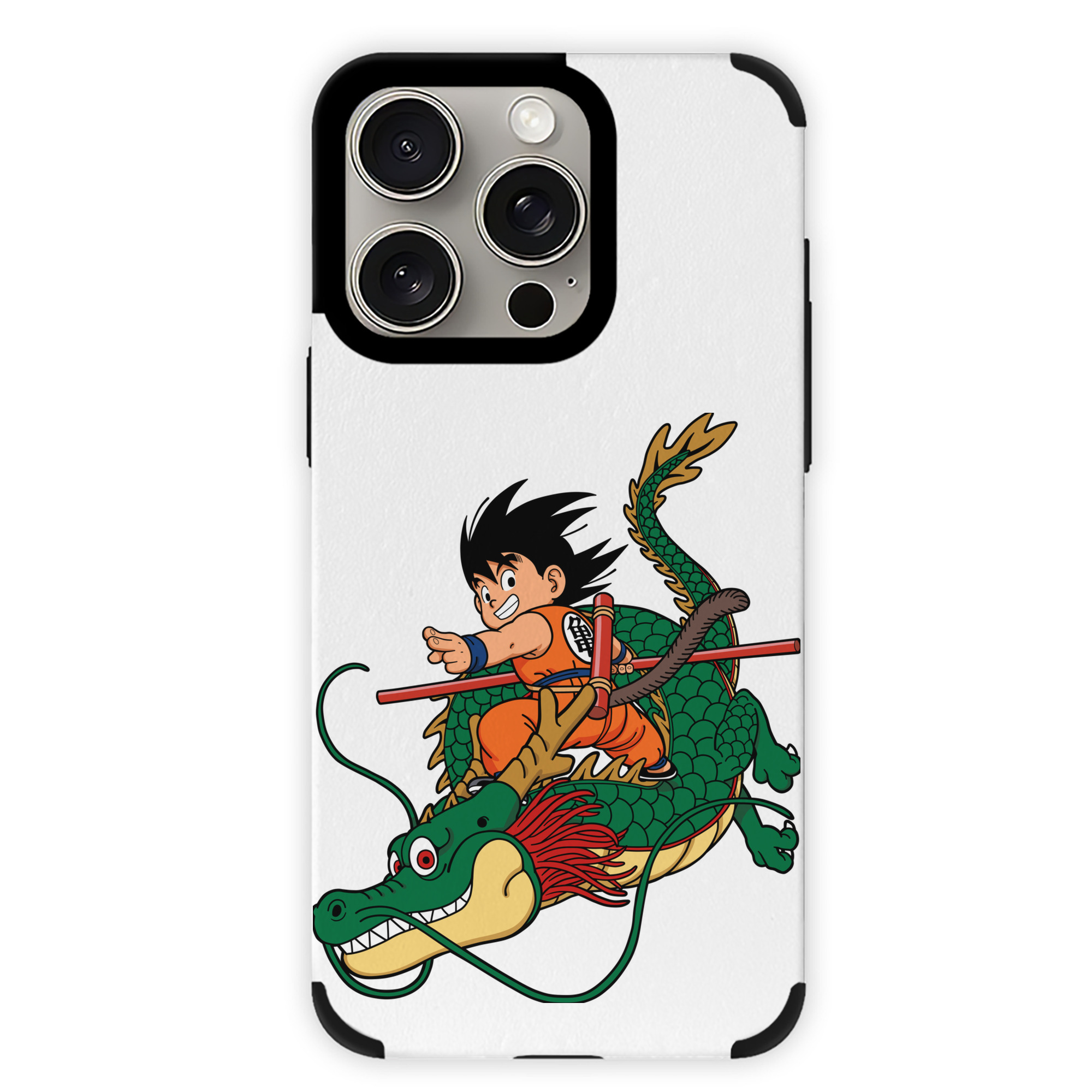 （画像用） ドラゴンボール 孫悟空（そん ごくう）Son Goku カカロット DRAGON BALL Kakarotto 【iPhone15ProMax対応】 PUレザー スマホケース 耐衝撃＆黄変防止
