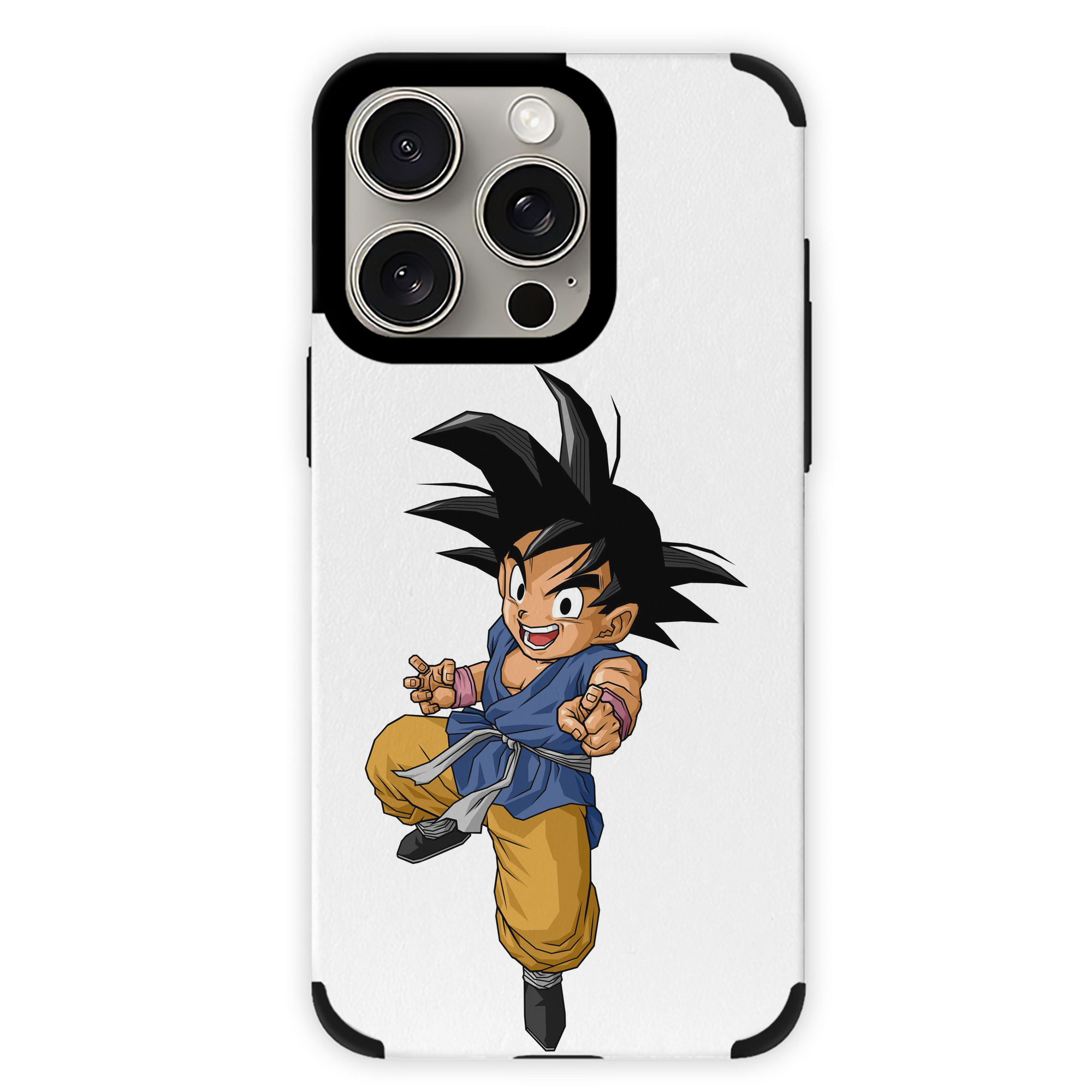 （画像用） ドラゴンボール 孫悟空（そん ごくう）Son Goku カカロット DRAGON BALL Kakarotto 【iPhone15ProMax対応】 PUレザー スマホケース 耐衝撃＆黄変防止