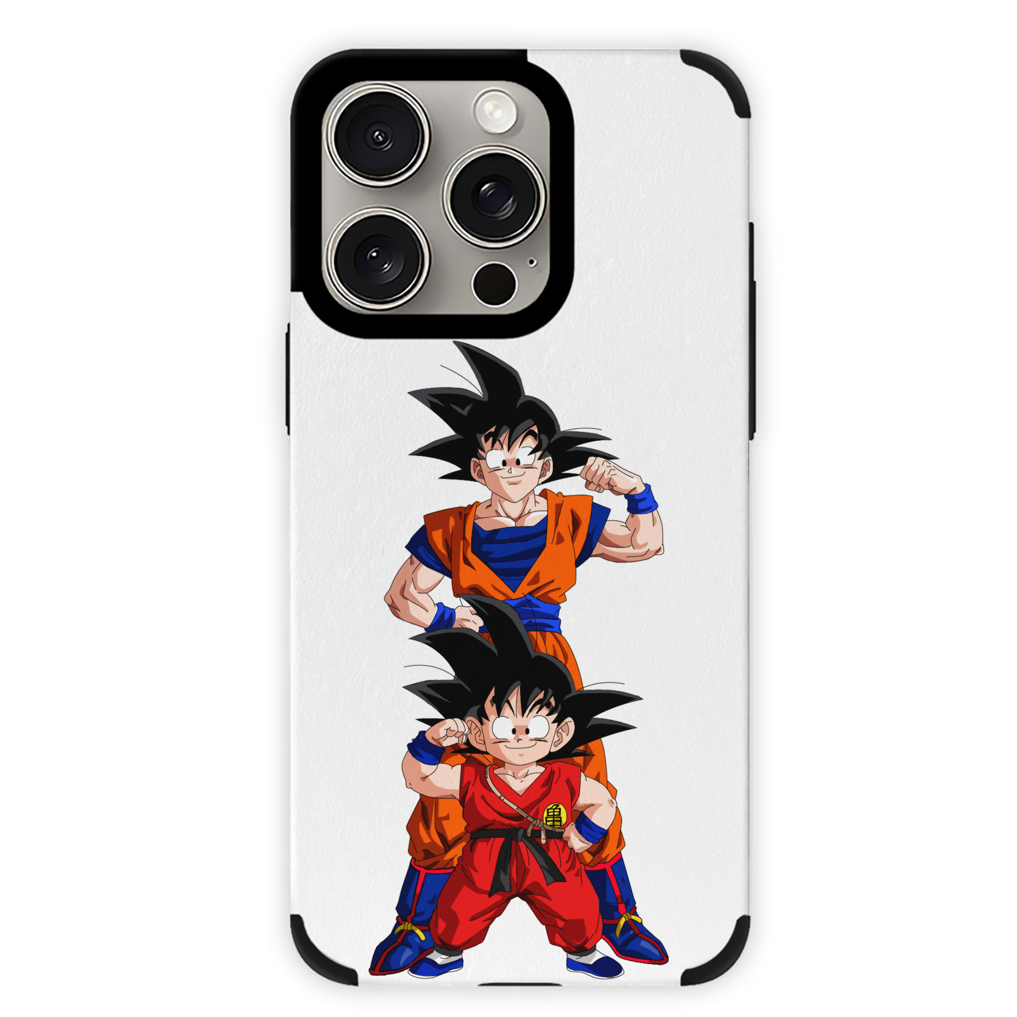 （画像用） ドラゴンボール 孫悟空（そん ごくう）Son Goku カカロット DRAGON BALL Kakarotto 【iPhone15ProMax対応】 PUレザー スマホケース 耐衝撃＆黄変防止