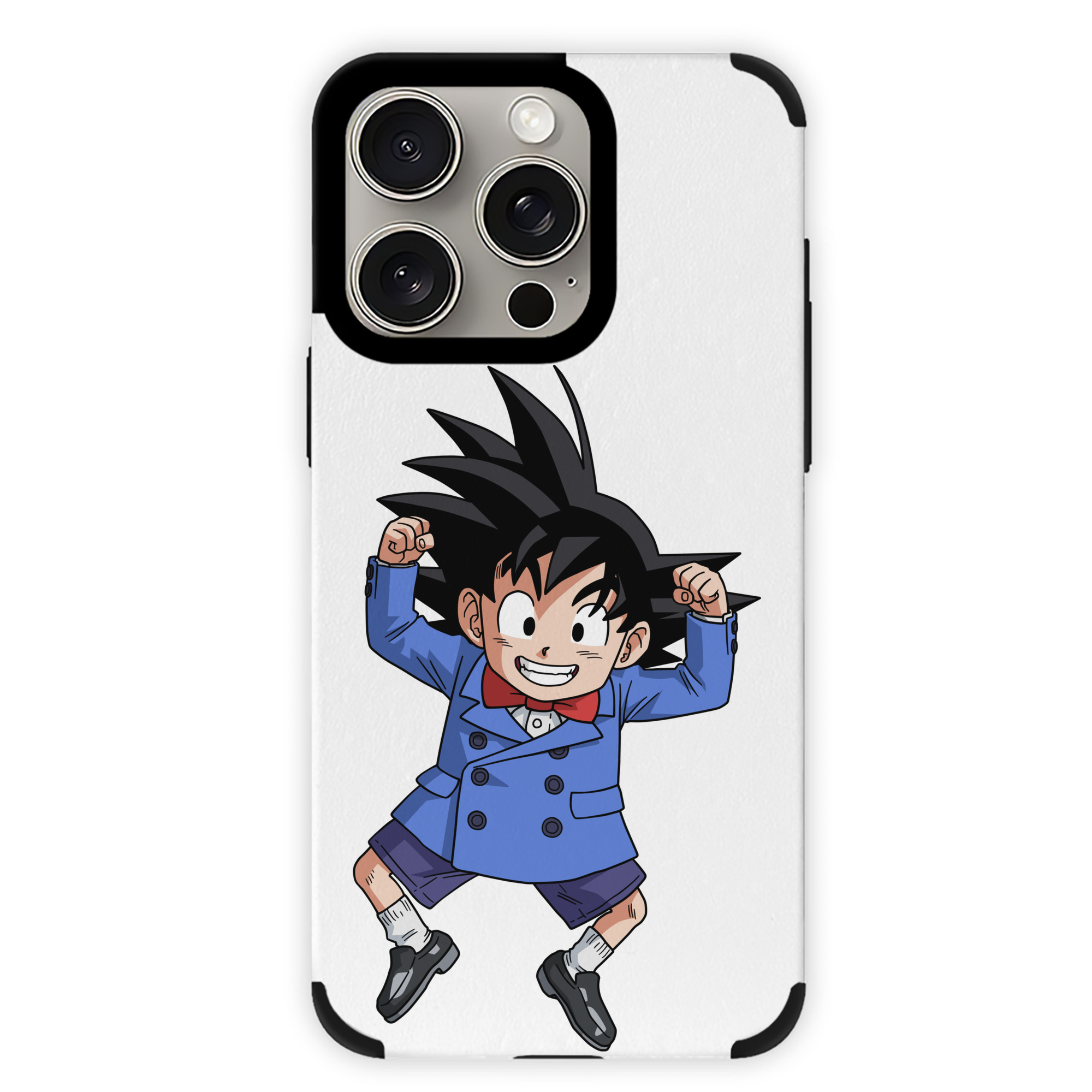 （画像用） ドラゴンボール 孫悟空（そん ごくう）Son Goku カカロット DRAGON BALL Kakarotto 【iPhone15ProMax対応】 PUレザー スマホケース 耐衝撃＆黄変防止