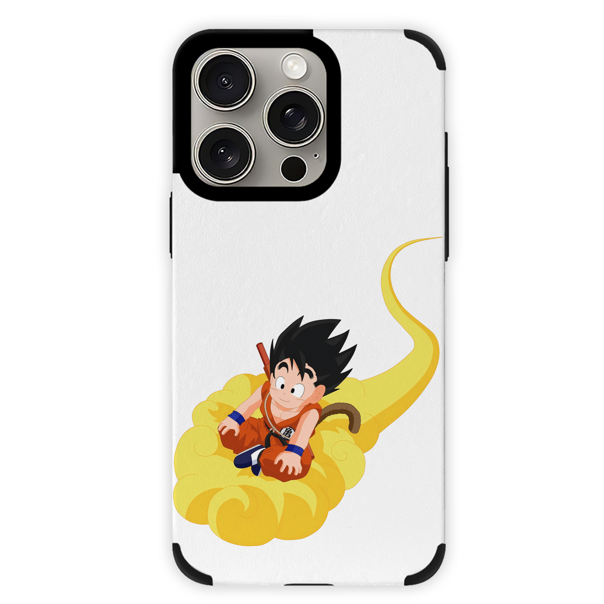 （画像用） ドラゴンボール 孫悟空（そん ごくう）Son Goku カカロット DRAGON BALL Kakarotto 【iPhone15ProMax対応】 PUレザー スマホケース 耐衝撃＆黄変防止