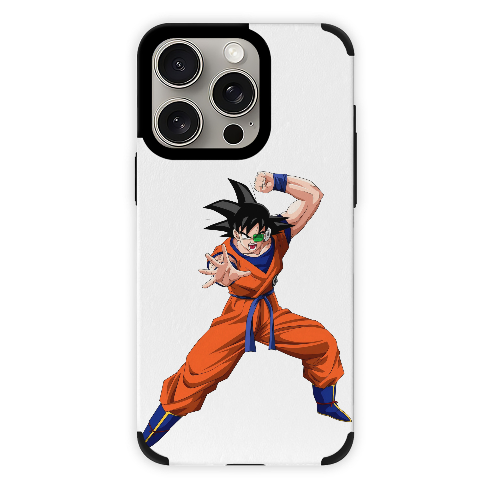 （画像用） ドラゴンボール 孫悟空（そん ごくう）Son Goku カカロット DRAGON BALL Kakarotto 【iPhone15ProMax対応】 PUレザー スマホケース 耐衝撃＆黄変防止