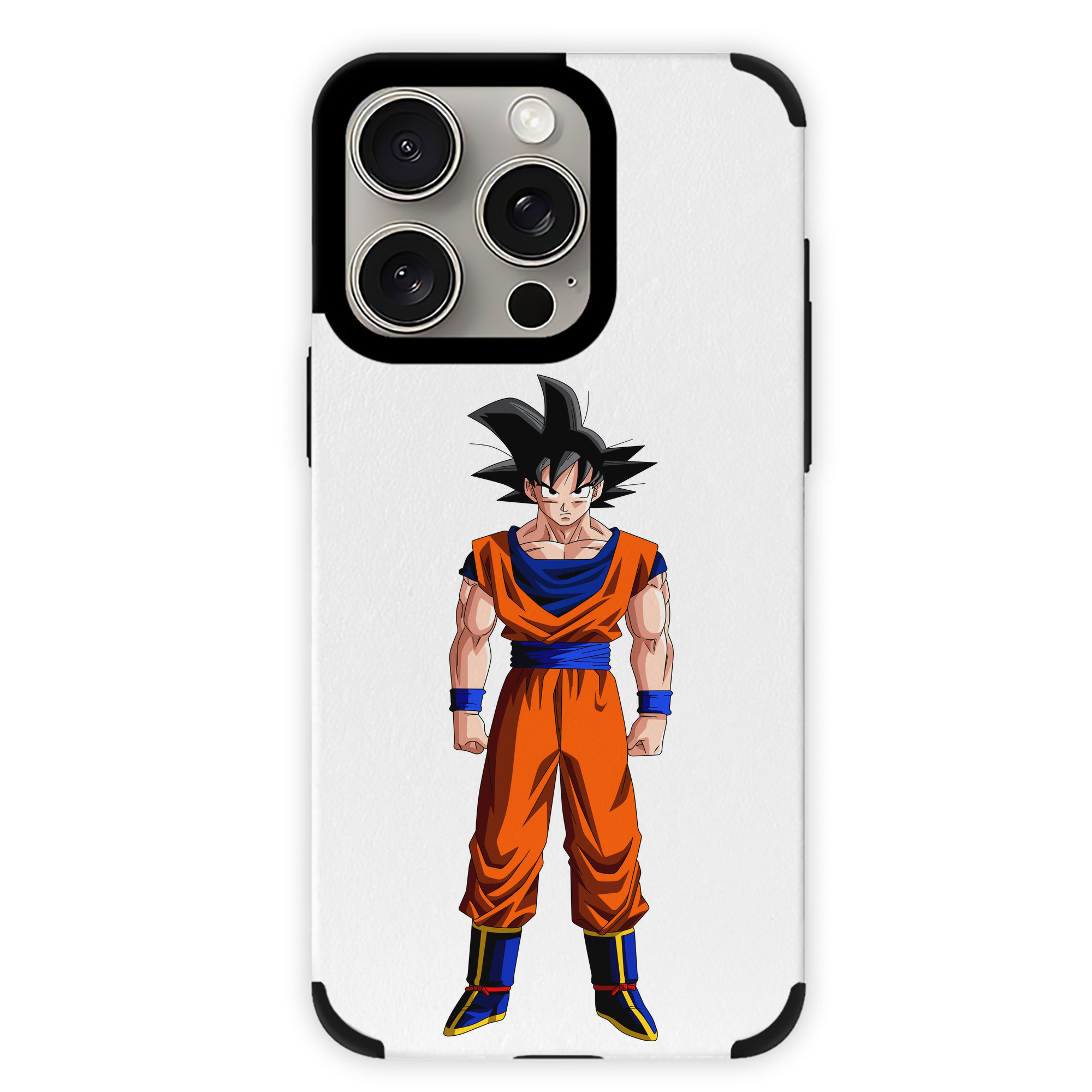 （画像用） ドラゴンボール 孫悟空（そん ごくう）Son Goku カカロット DRAGON BALL Kakarotto 【iPhone15ProMax対応】 PUレザー スマホケース 耐衝撃＆黄変防止