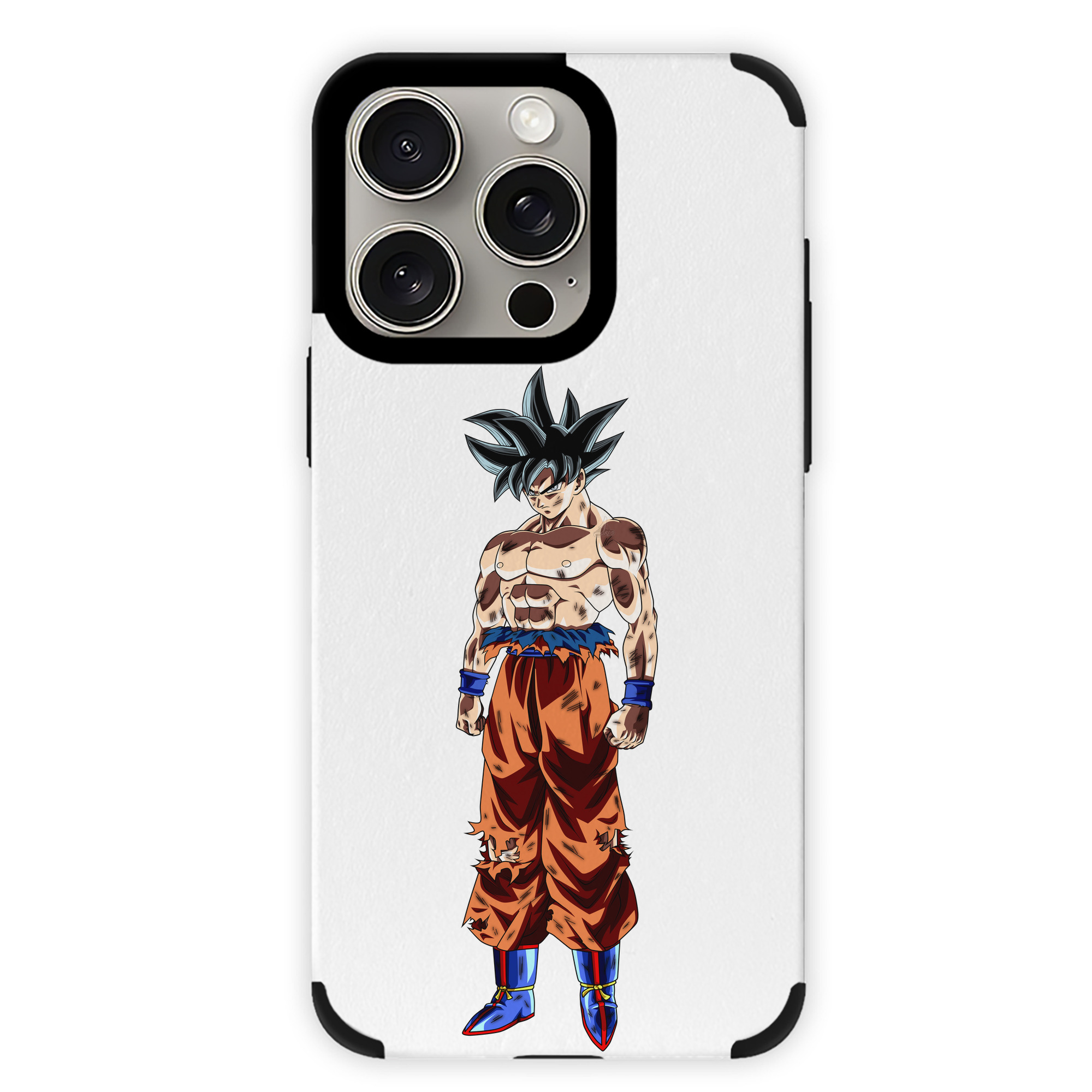 （画像用） ドラゴンボール 孫悟空（そん ごくう）Son Goku カカロット DRAGON BALL Kakarotto 【iPhone15ProMax対応】 PUレザー スマホケース 耐衝撃＆黄変防止