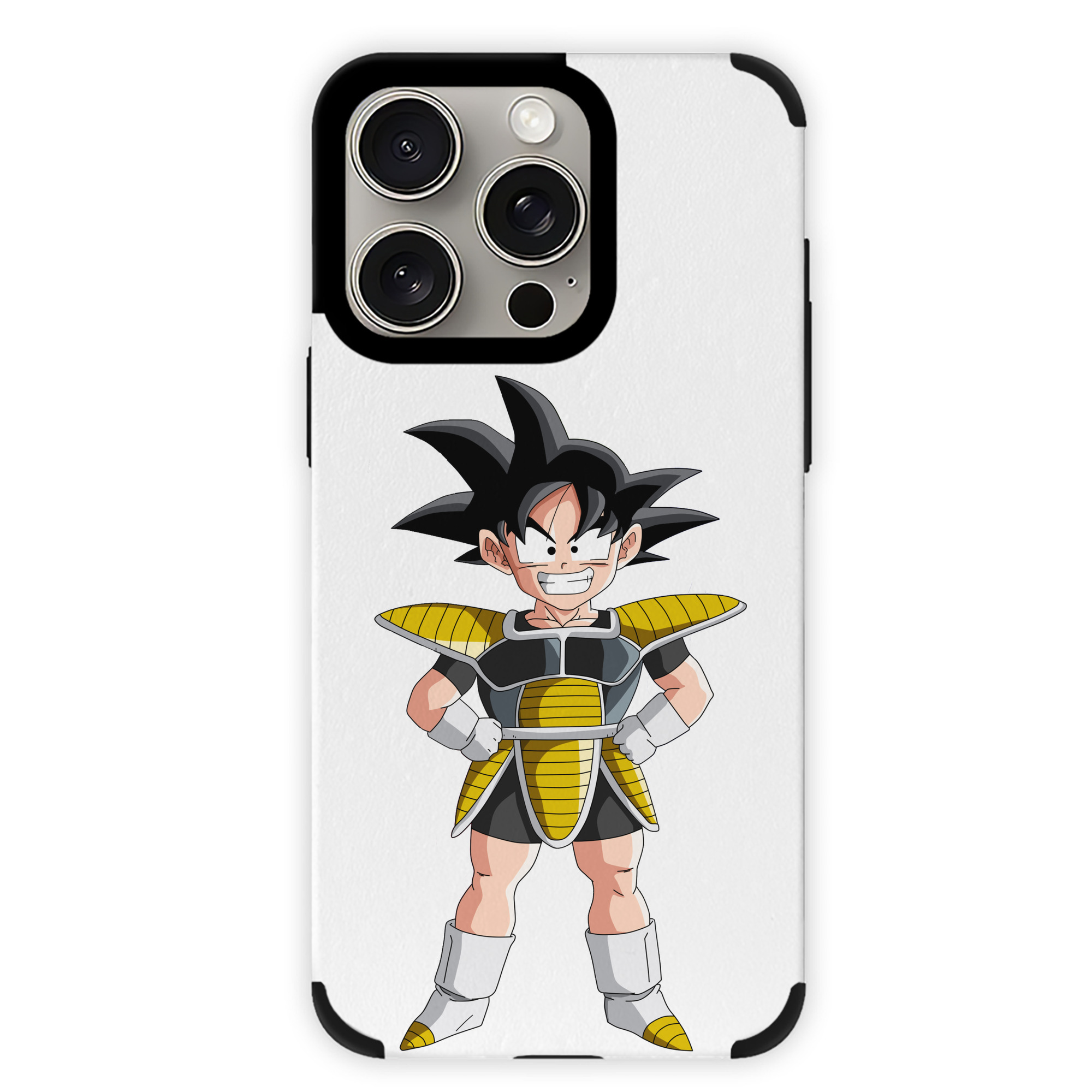 （画像用） ドラゴンボール 孫悟空（そん ごくう）Son Goku カカロット DRAGON BALL Kakarotto 【iPhone15ProMax対応】 PUレザー スマホケース 耐衝撃＆黄変防止