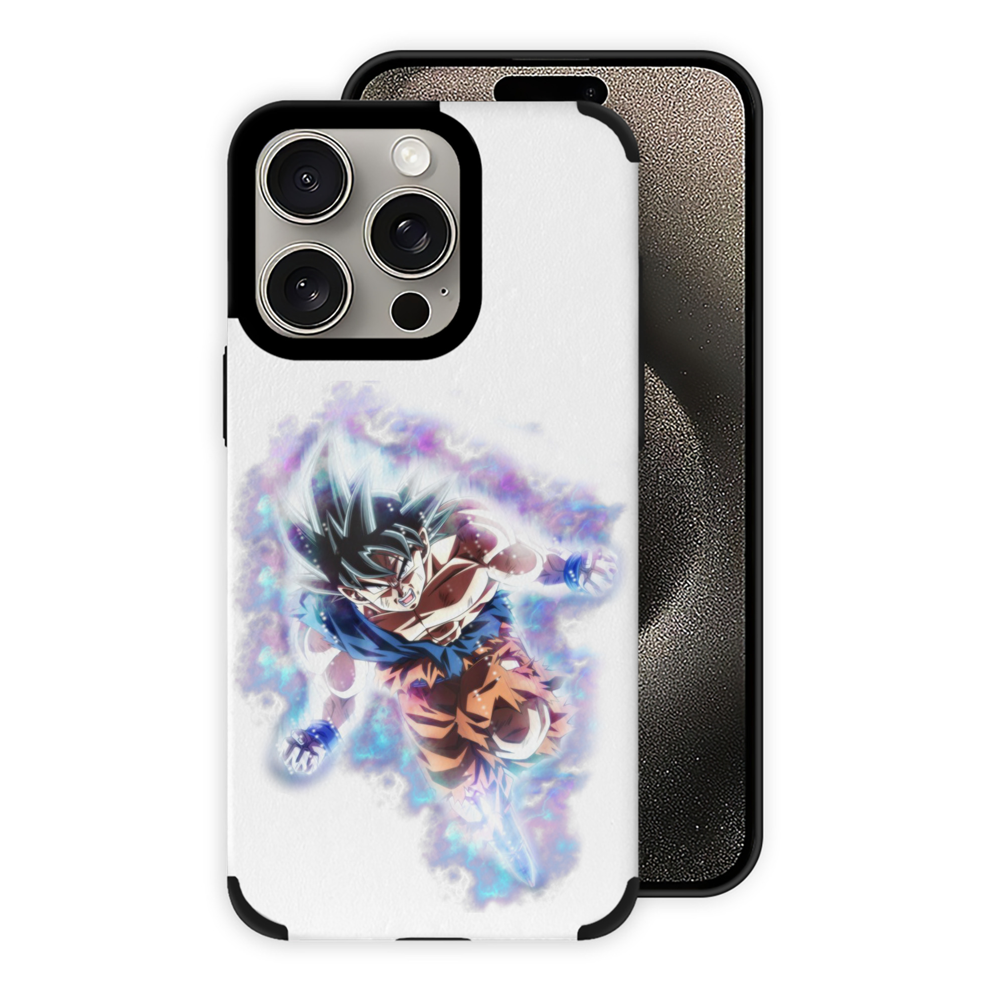 （画像用） ドラゴンボール 孫悟空（そん ごくう）Son Goku カカロット DRAGON BALL Kakarotto 【iPhone15ProMax対応】 PUレザー スマホケース 耐衝撃＆黄変防止