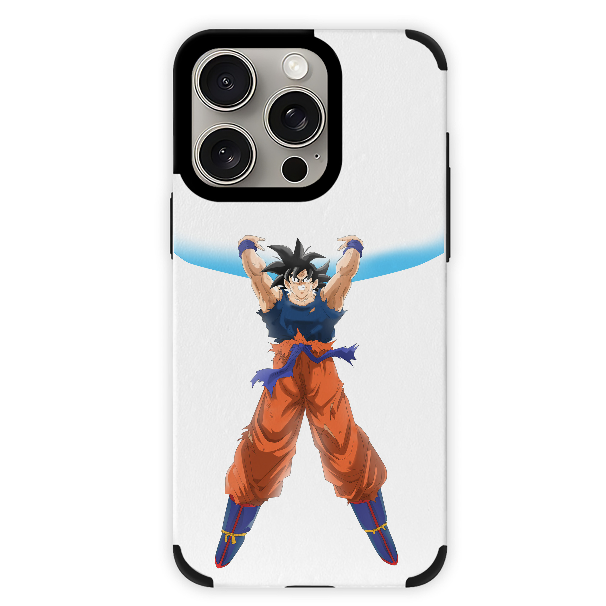 （画像用） ドラゴンボール 孫悟空（そん ごくう）Son Goku カカロット DRAGON BALL Kakarotto 【iPhone15ProMax対応】 PUレザー スマホケース 耐衝撃＆黄変防止