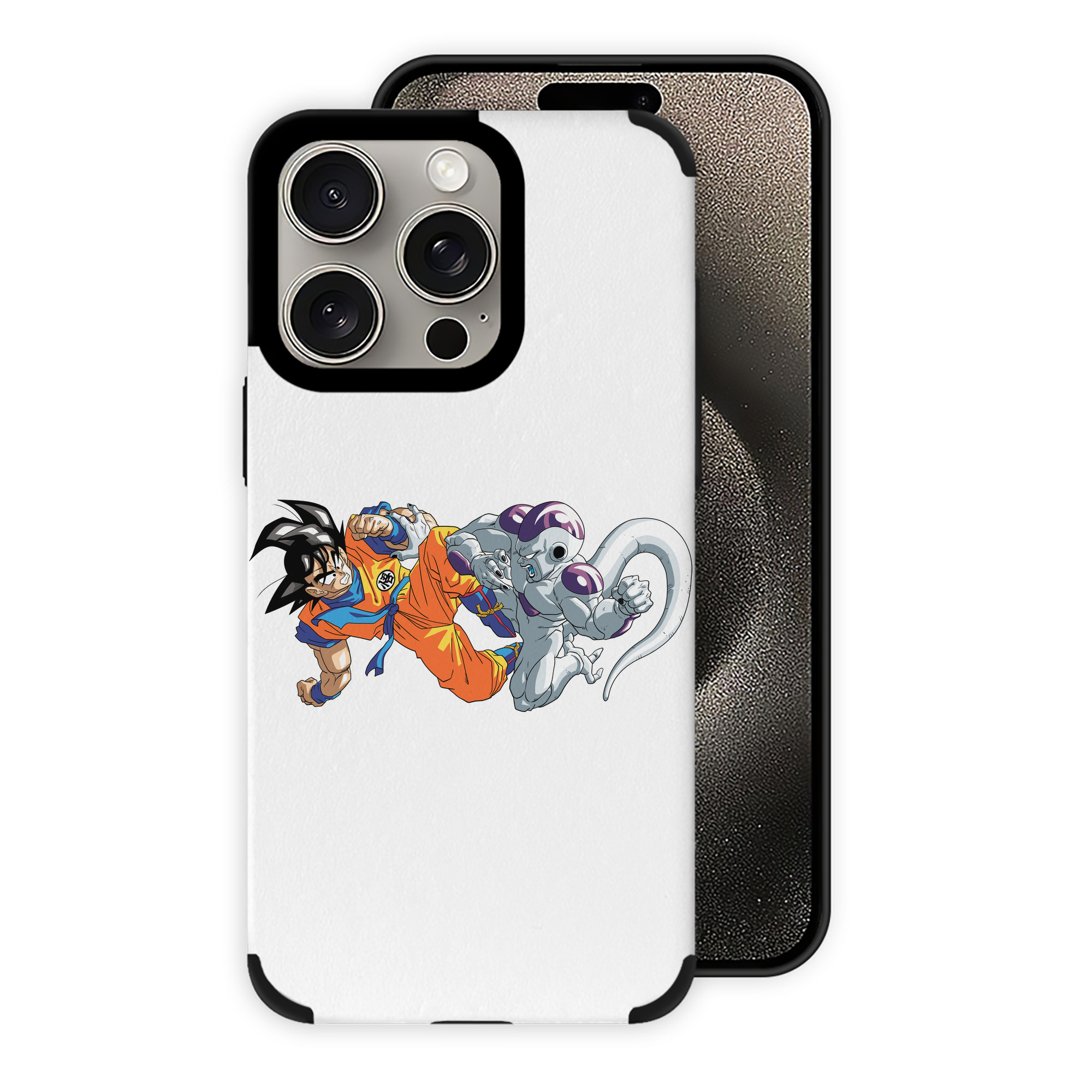 （画像用） ドラゴンボール 孫悟空（そん ごくう）Son Goku カカロット DRAGON BALL Kakarotto 【iPhone15ProMax対応】 PUレザー スマホケース 耐衝撃＆黄変防止