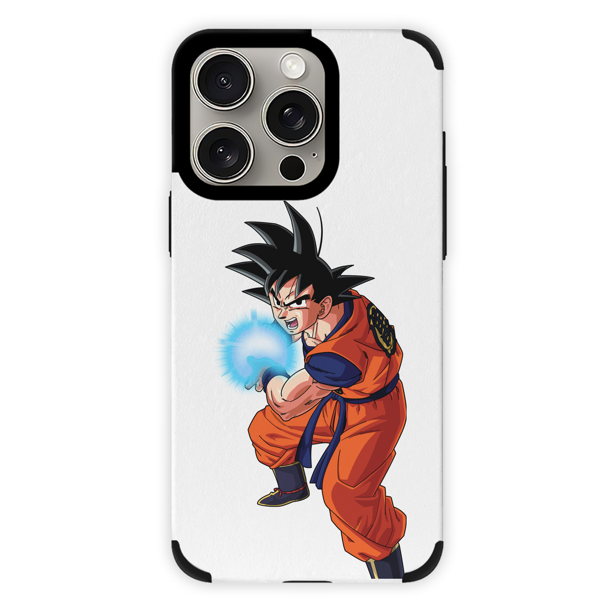 （画像用） ドラゴンボール 孫悟空（そん ごくう）Son Goku カカロット DRAGON BALL Kakarotto 【iPhone15ProMax対応】 PUレザー スマホケース 耐衝撃＆黄変防止