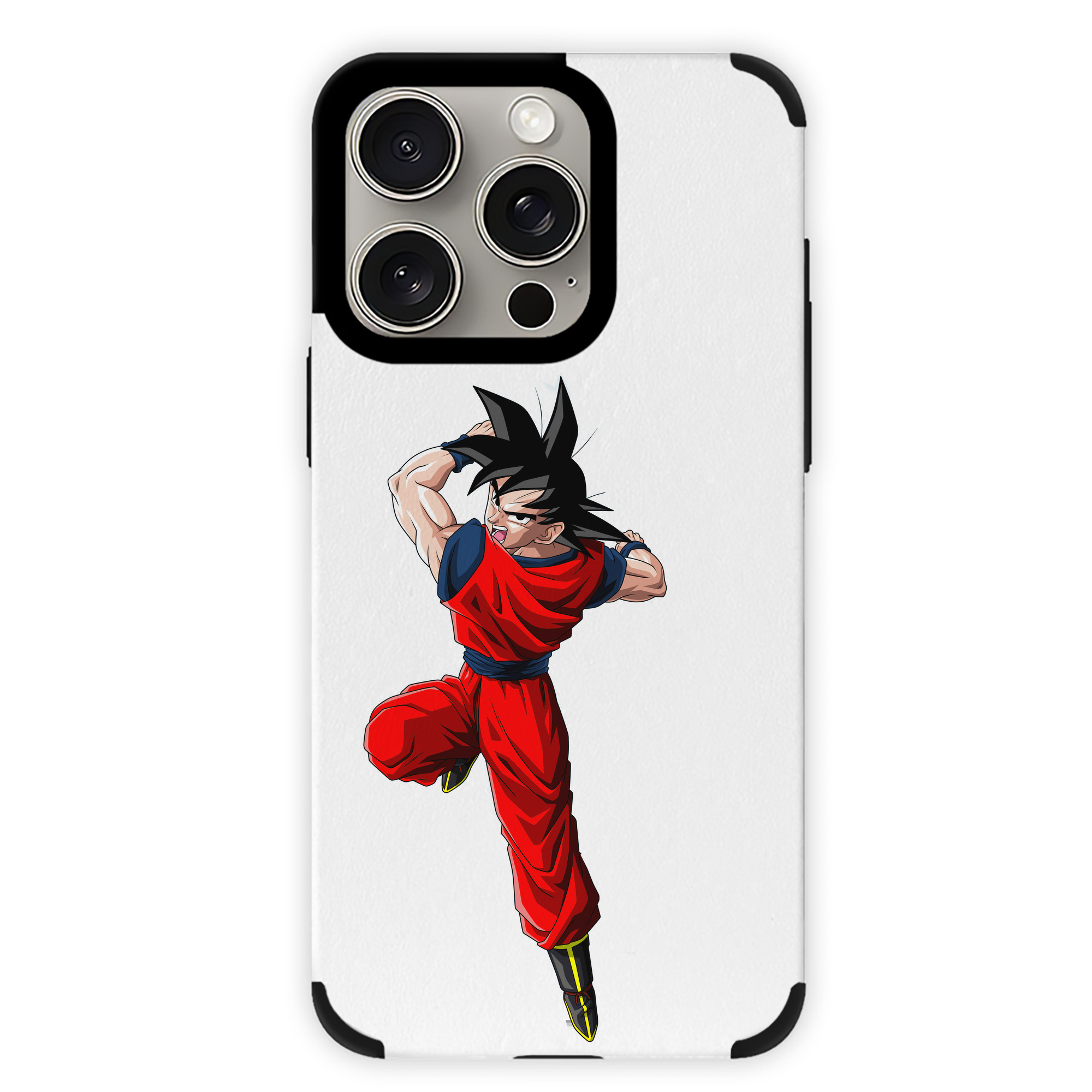 （画像用） ドラゴンボール 孫悟空（そん ごくう）Son Goku カカロット DRAGON BALL Kakarotto 【iPhone15ProMax対応】 PUレザー スマホケース 耐衝撃＆黄変防止