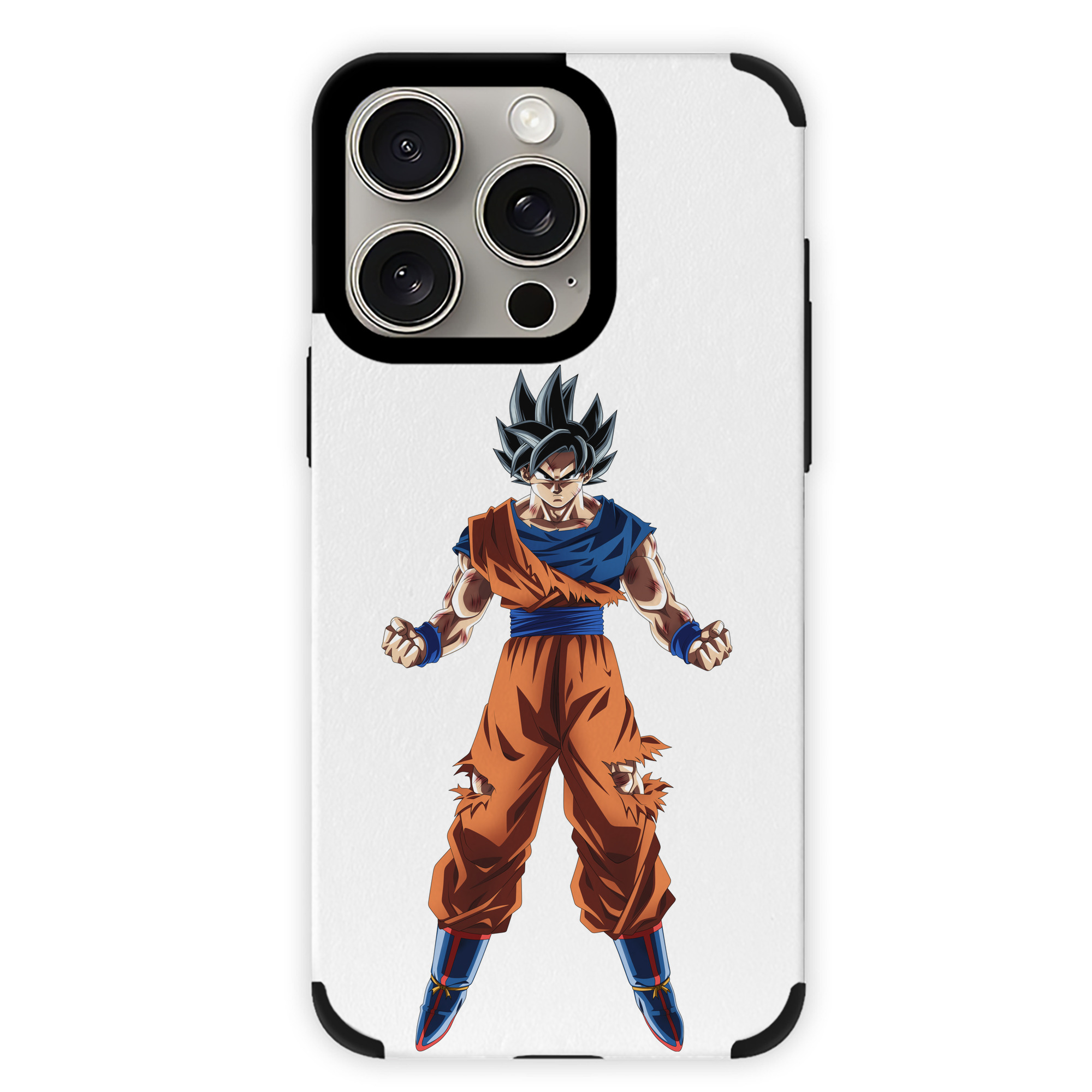 （画像用） ドラゴンボール 孫悟空（そん ごくう）Son Goku カカロット DRAGON BALL Kakarotto 【iPhone15ProMax対応】 PUレザー スマホケース 耐衝撃＆黄変防止