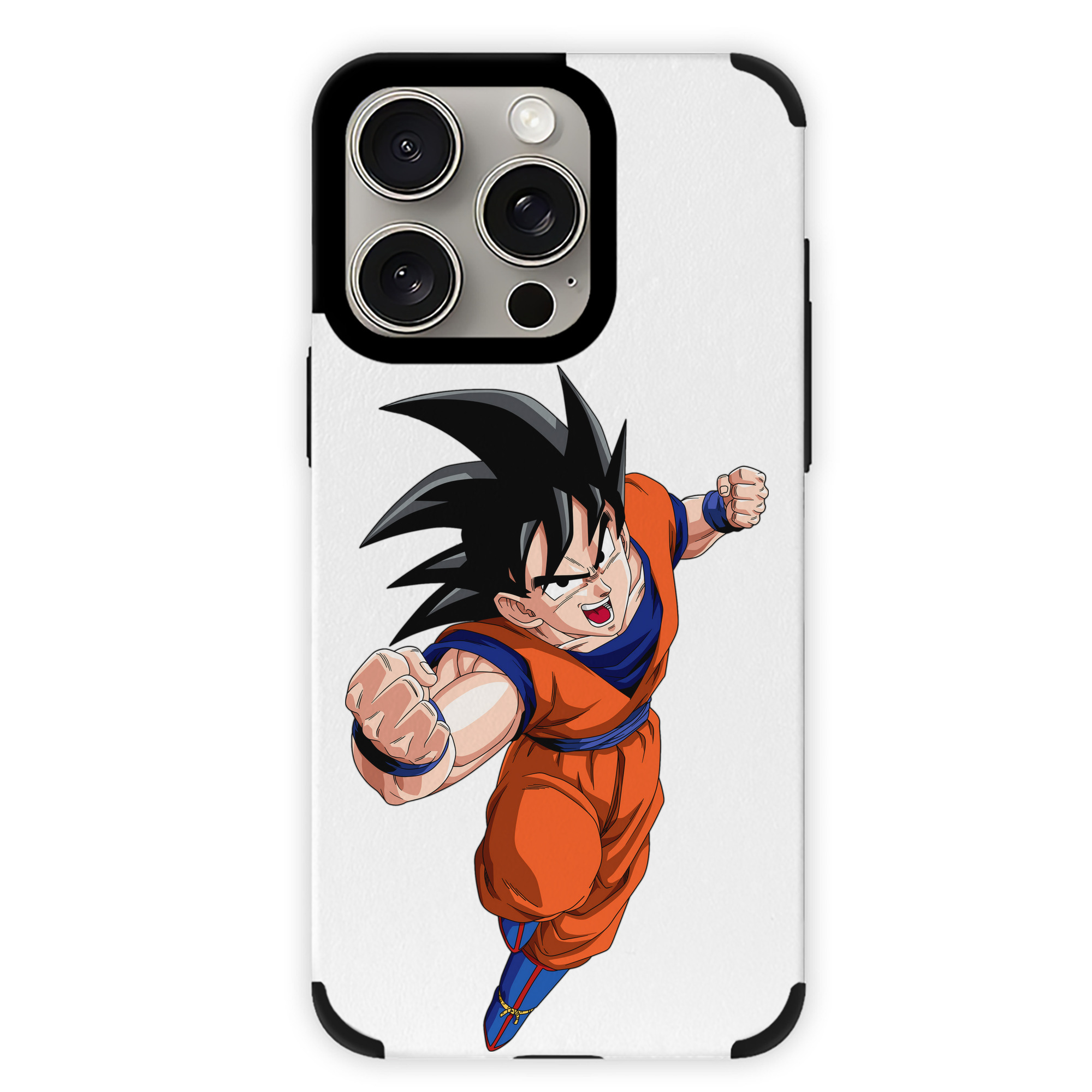（画像用） ドラゴンボール 孫悟空（そん ごくう）Son Goku カカロット DRAGON BALL Kakarotto 【iPhone15ProMax対応】 PUレザー スマホケース 耐衝撃＆黄変防止