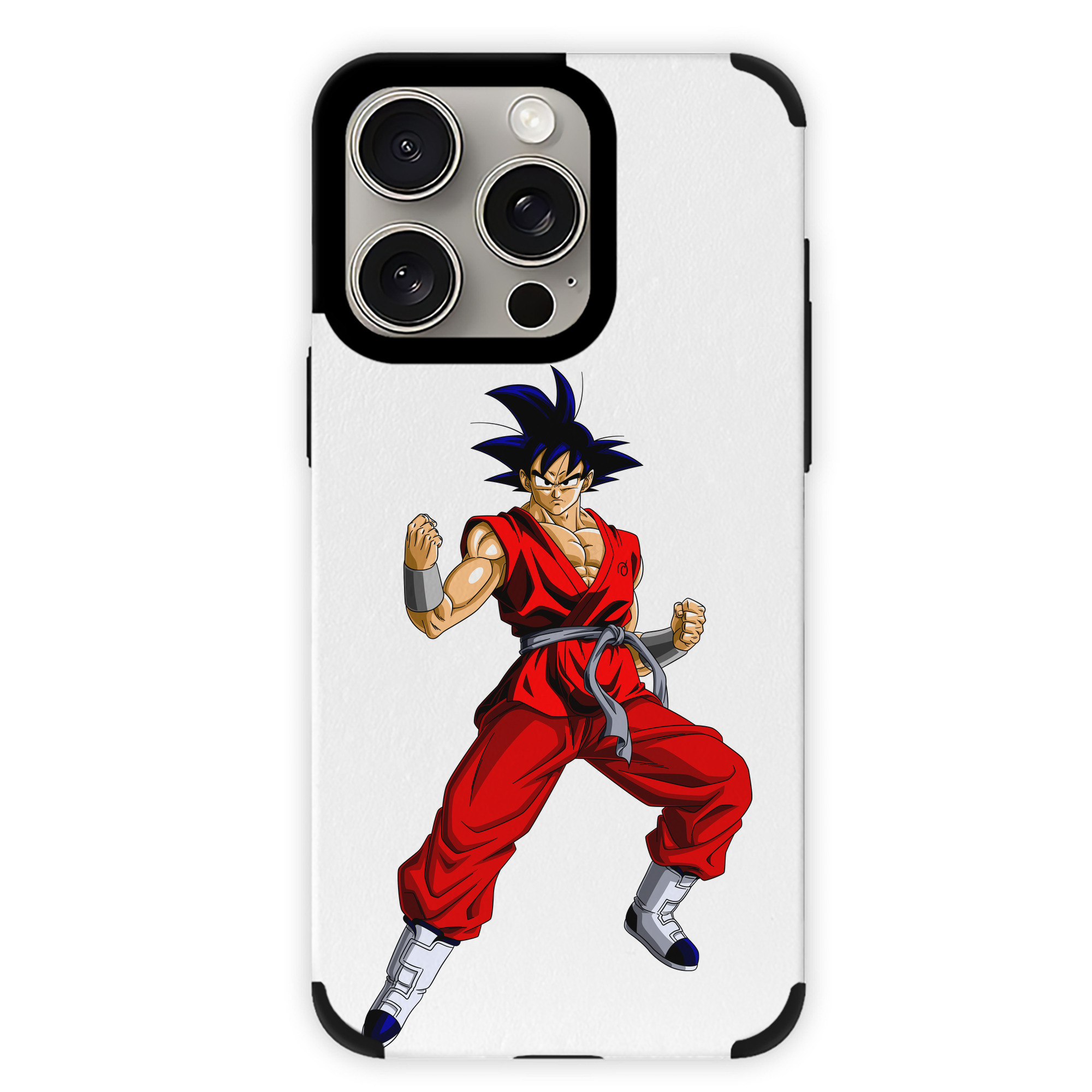 （画像用） ドラゴンボール 孫悟空（そん ごくう）Son Goku カカロット DRAGON BALL Kakarotto 【iPhone15ProMax対応】 PUレザー スマホケース 耐衝撃＆黄変防止