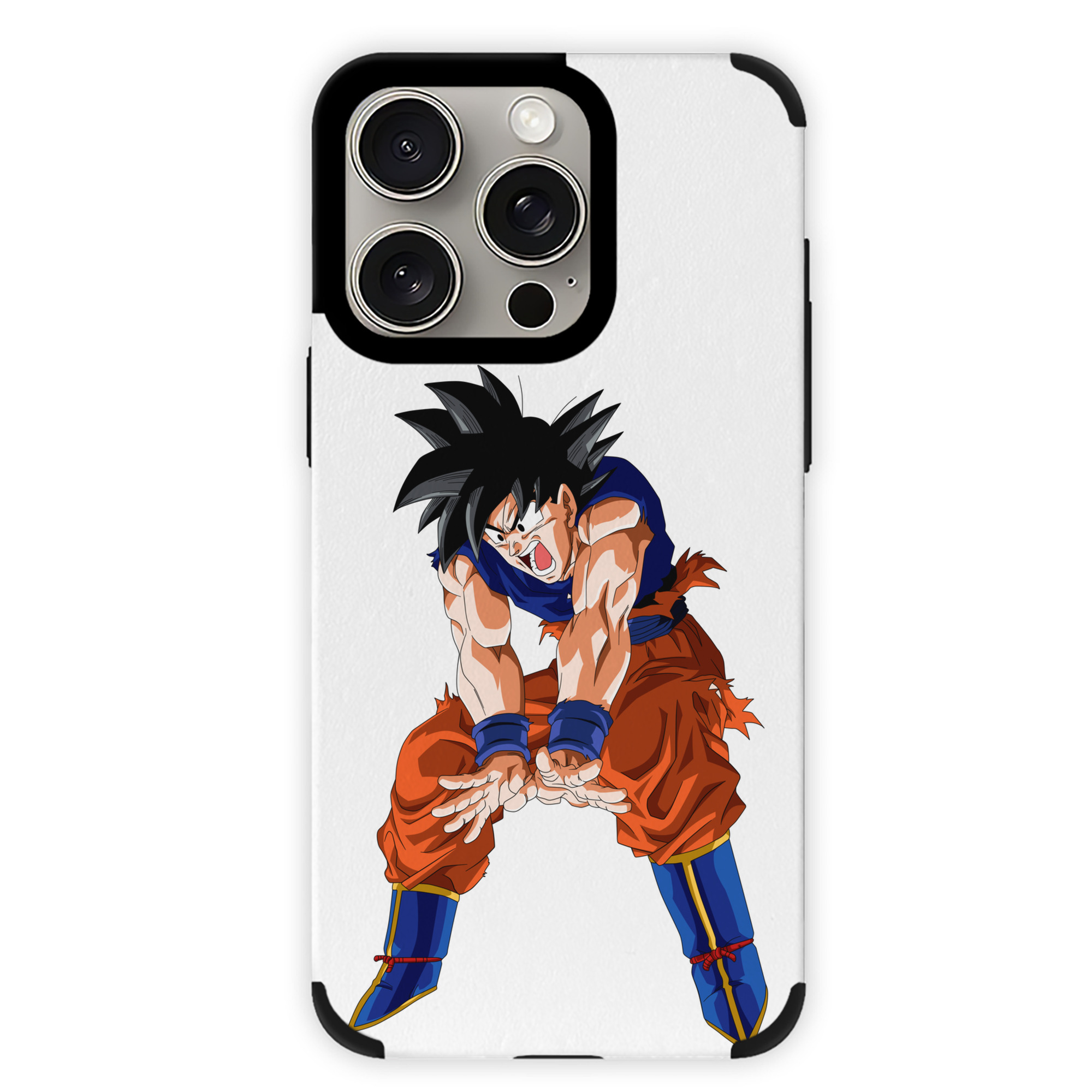 （画像用） ドラゴンボール 孫悟空（そん ごくう）Son Goku カカロット DRAGON BALL Kakarotto 【iPhone15ProMax対応】 PUレザー スマホケース 耐衝撃＆黄変防止