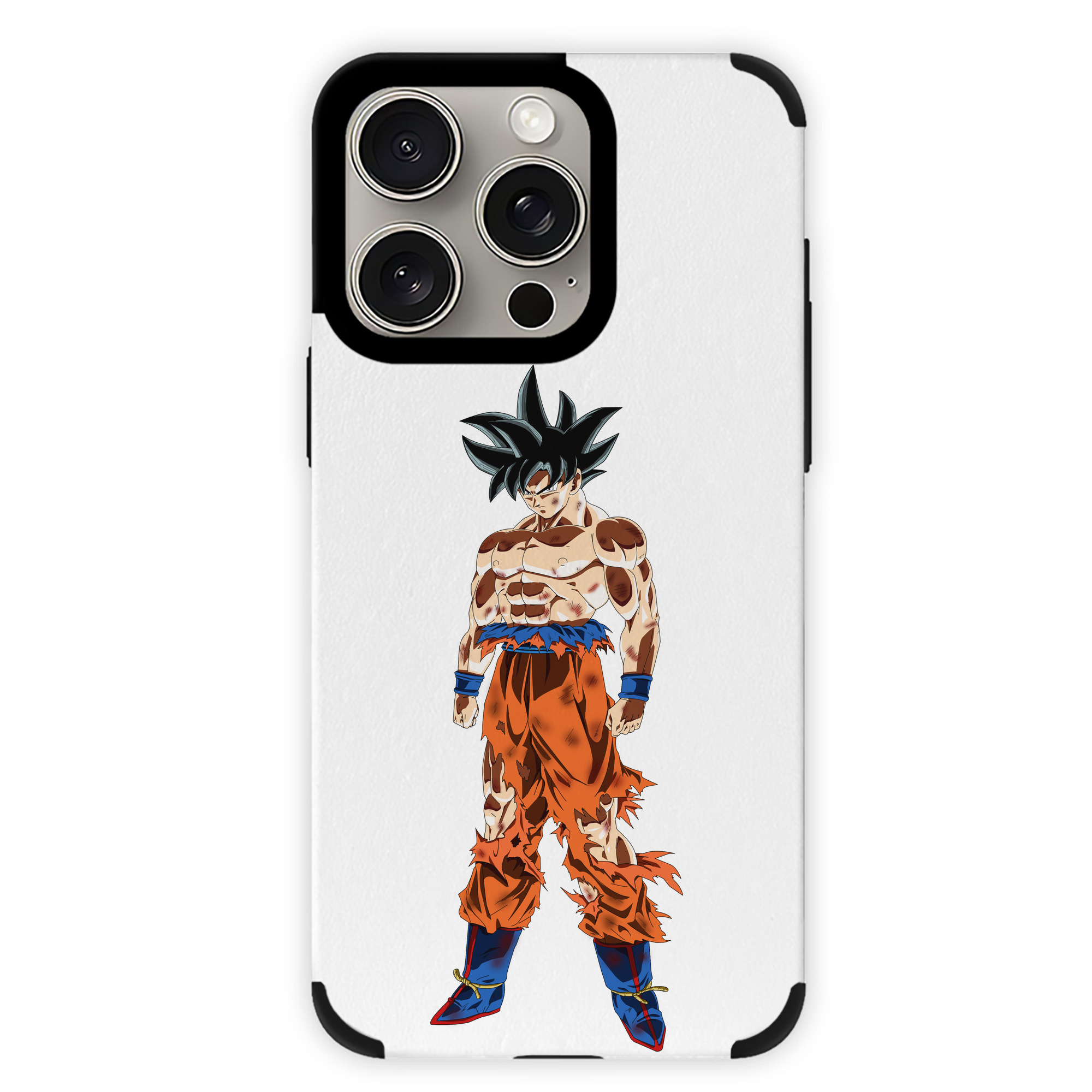 （画像用） ドラゴンボール 孫悟空（そん ごくう）Son Goku カカロット DRAGON BALL Kakarotto 【iPhone15ProMax対応】 PUレザー スマホケース 耐衝撃＆黄変防止