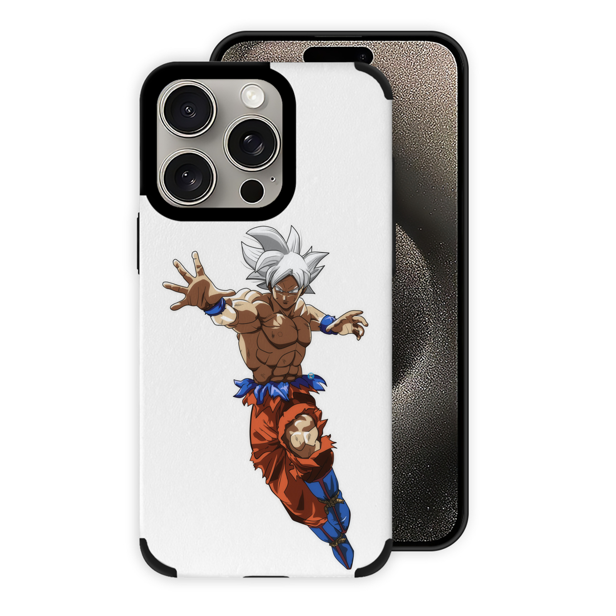 （画像用） ドラゴンボール 孫悟空（そん ごくう）Son Goku カカロット DRAGON BALL Kakarotto 【iPhone15ProMax対応】 PUレザー スマホケース 耐衝撃＆黄変防止