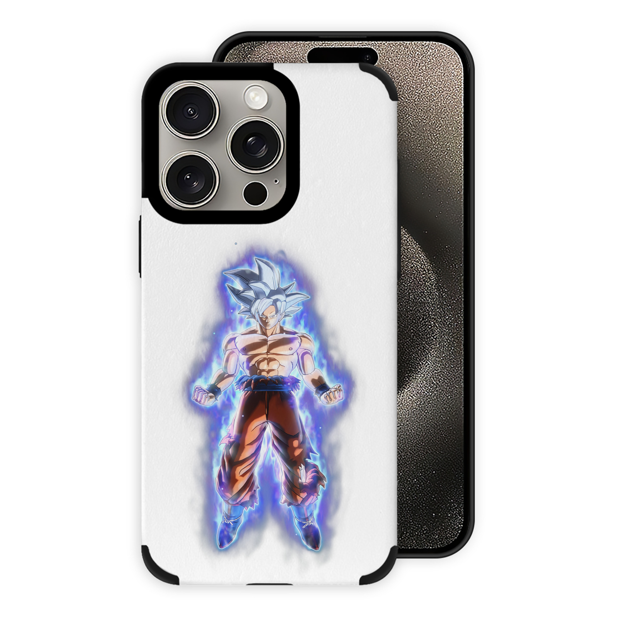 （画像用） ドラゴンボール 孫悟空（そん ごくう）Son Goku カカロット DRAGON BALL Kakarotto 【iPhone15ProMax対応】 PUレザー スマホケース 耐衝撃＆黄変防止