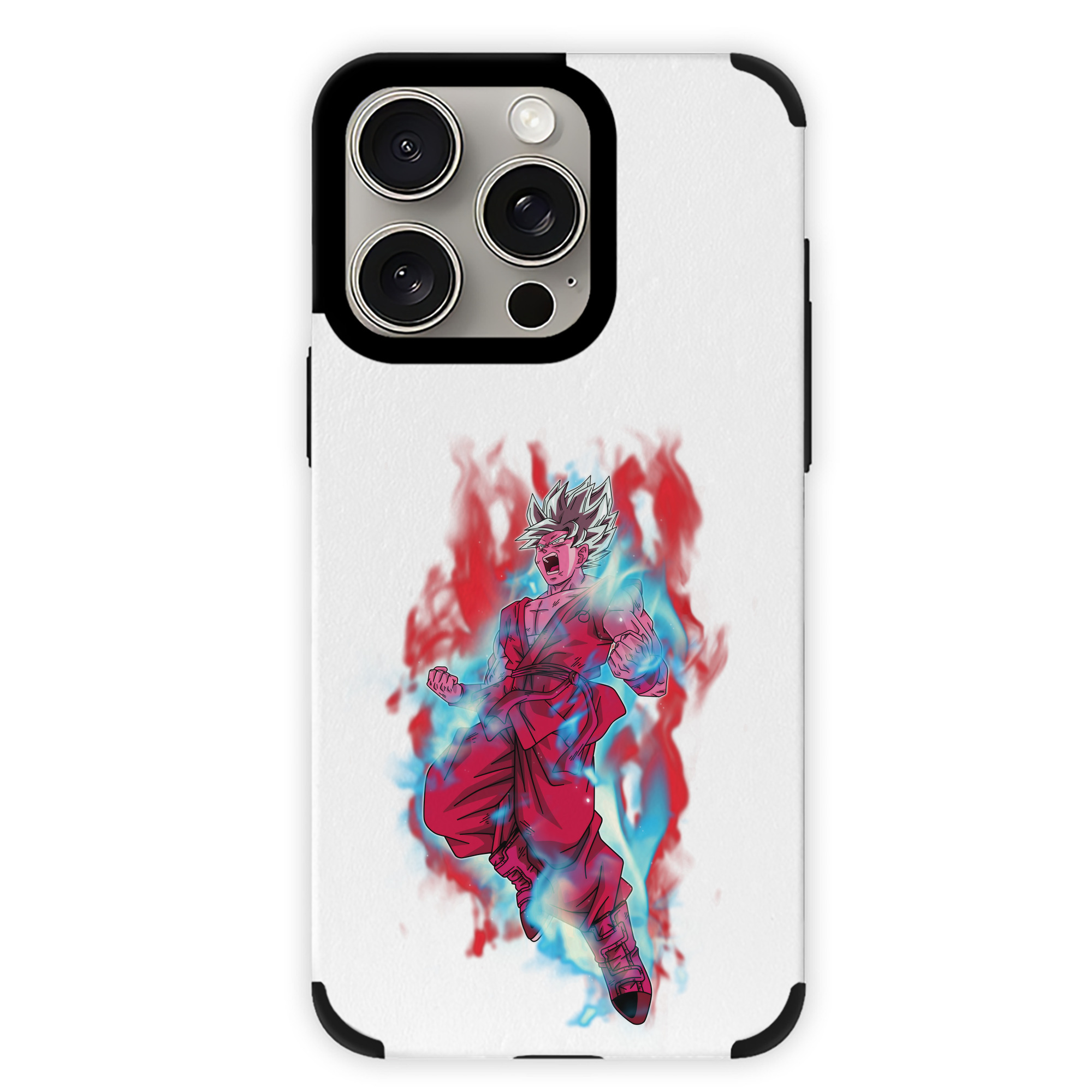 （画像用） ドラゴンボール 孫悟空（そん ごくう）Son Goku カカロット DRAGON BALL Kakarotto 【iPhone15ProMax対応】 PUレザー スマホケース 耐衝撃＆黄変防止