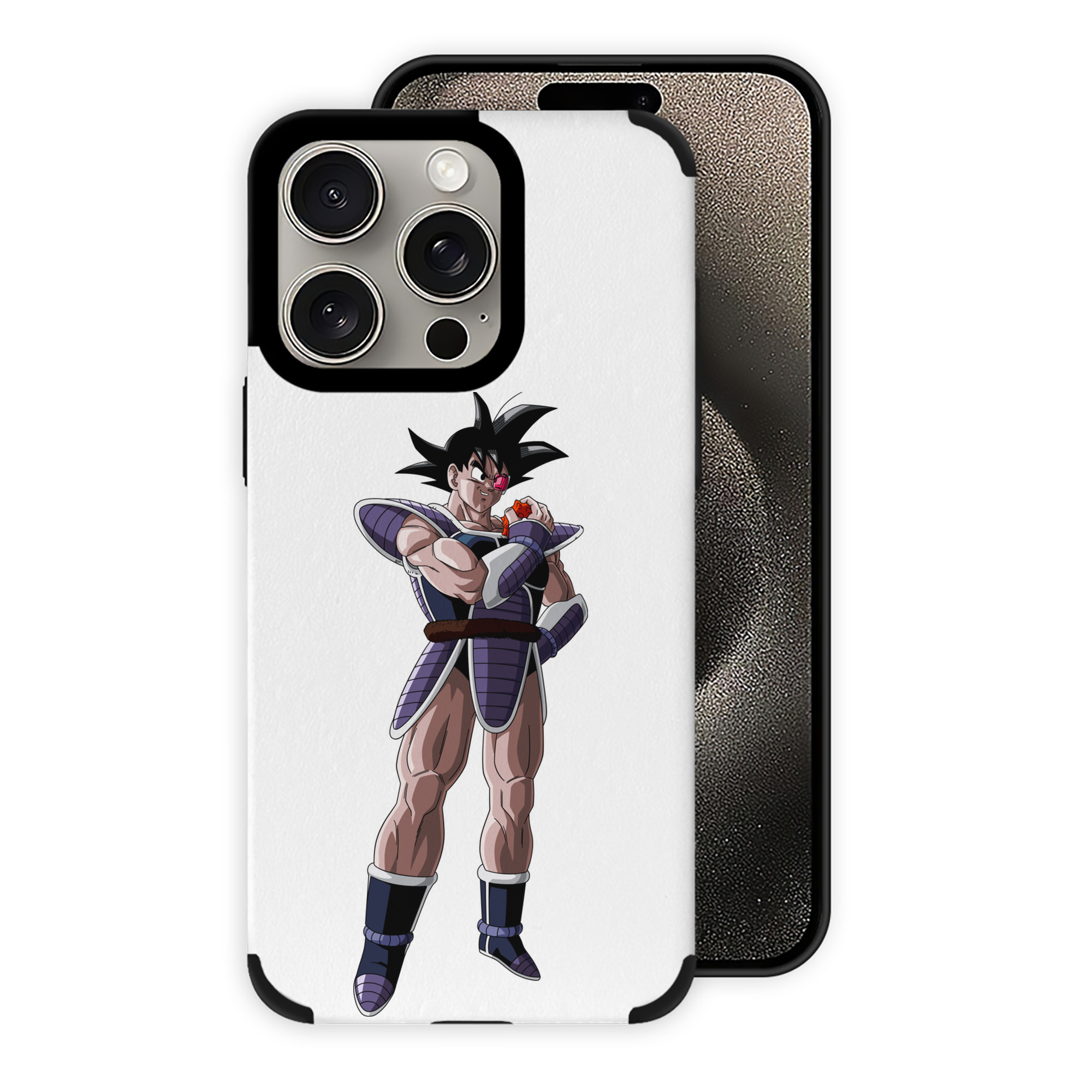 （画像用） ドラゴンボール 孫悟空（そん ごくう）Son Goku カカロット DRAGON BALL Kakarotto 【iPhone15ProMax対応】 PUレザー スマホケース 耐衝撃＆黄変防止