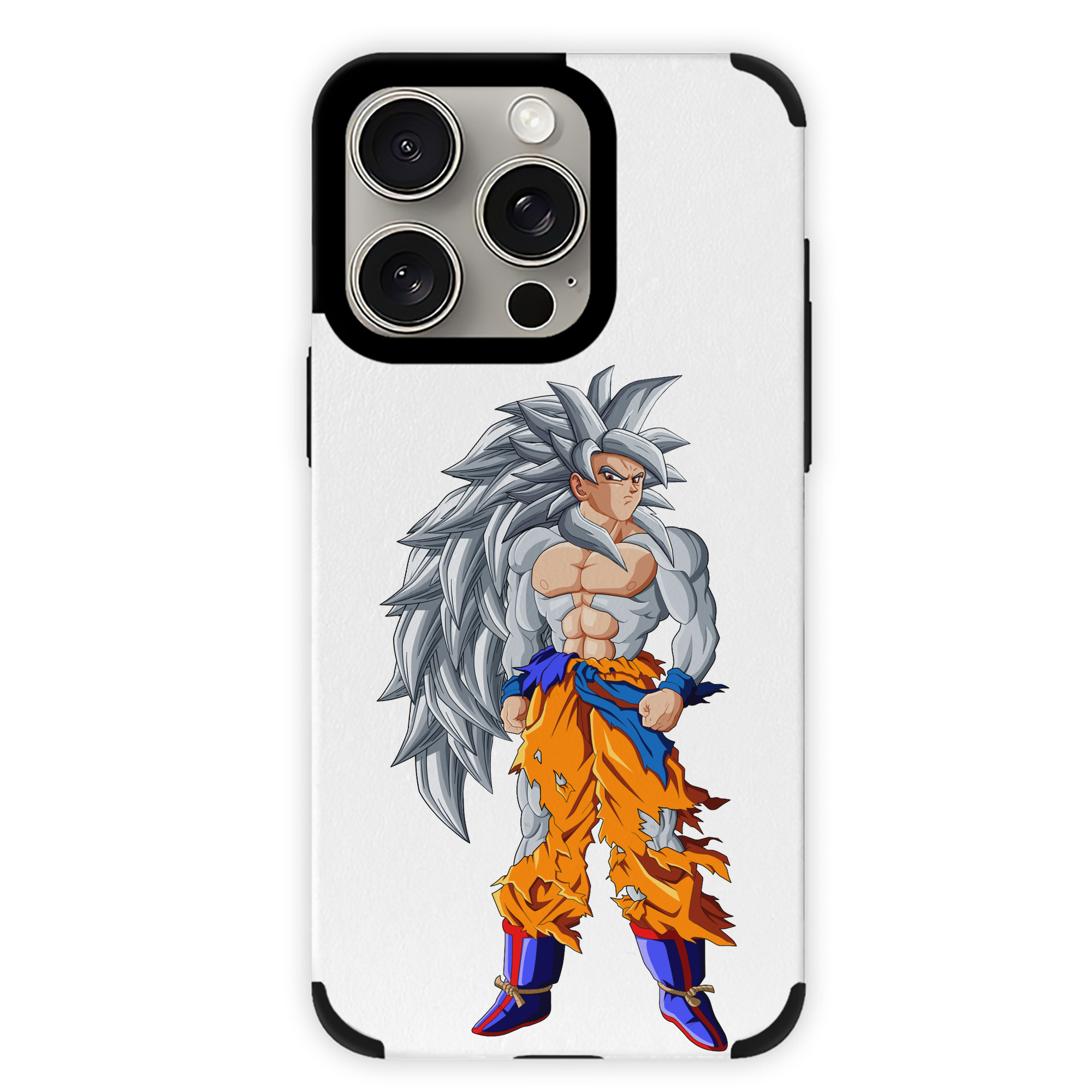 （画像用） ドラゴンボール 孫悟空（そん ごくう）Son Goku カカロット DRAGON BALL Kakarotto 【iPhone15ProMax対応】 PUレザー スマホケース 耐衝撃＆黄変防止