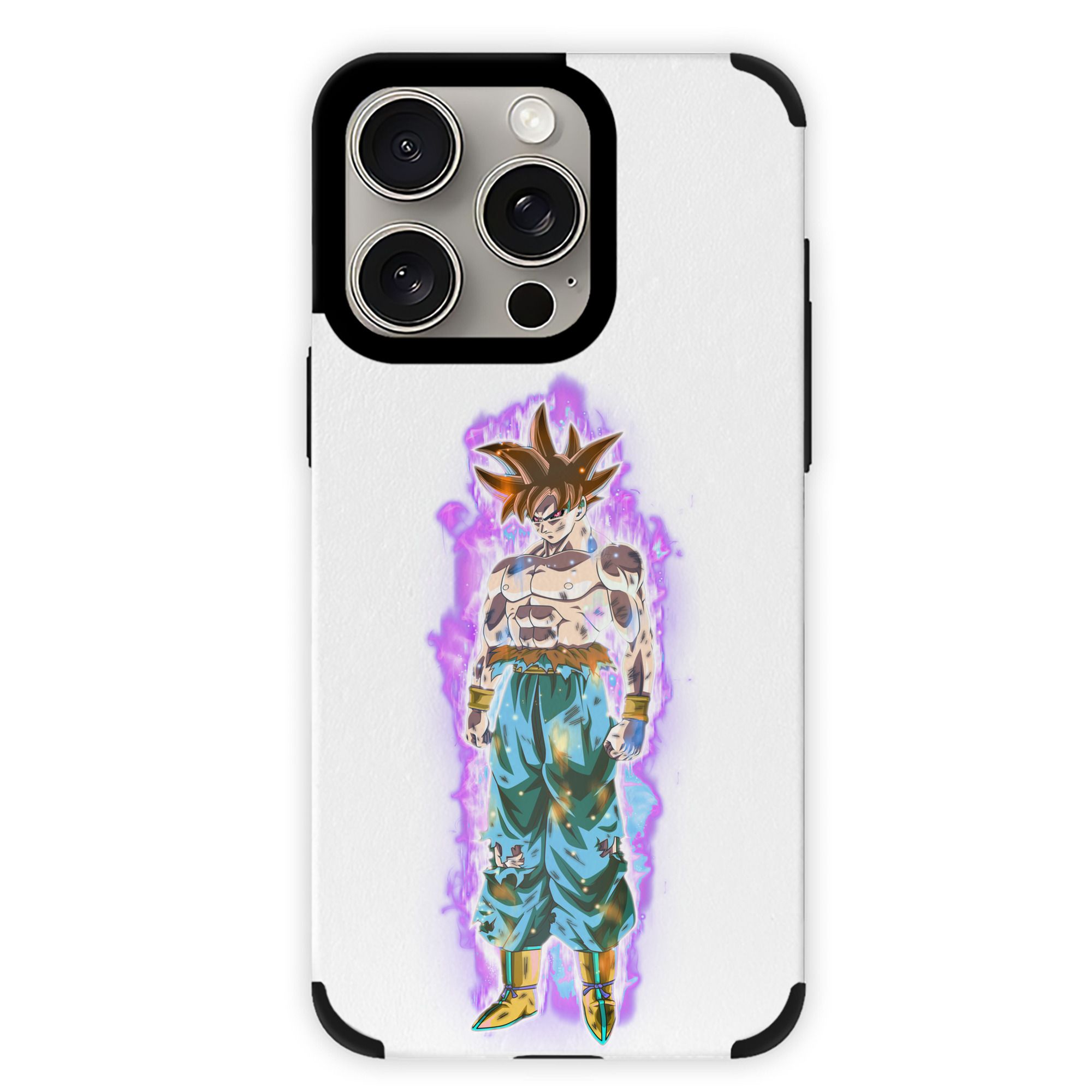 （画像用） ドラゴンボール 孫悟空（そん ごくう）Son Goku カカロット DRAGON BALL Kakarotto 【iPhone15ProMax対応】 PUレザー スマホケース 耐衝撃＆黄変防止