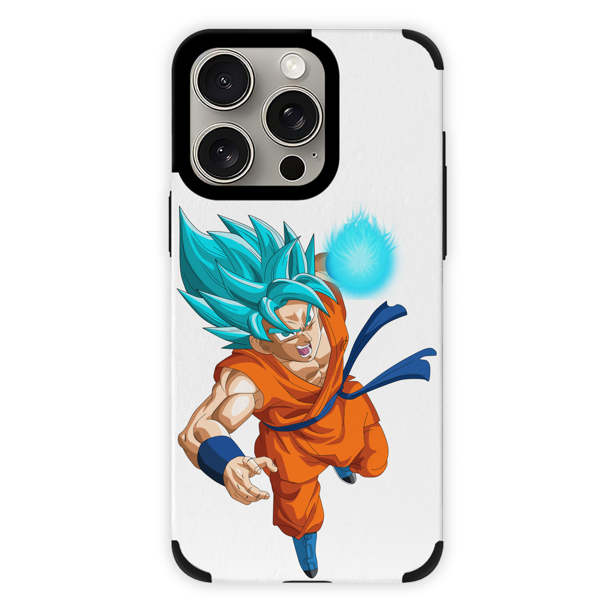 （画像用） ドラゴンボール 孫悟空（そん ごくう）Son Goku カカロット DRAGON BALL Kakarotto 【iPhone15ProMax対応】 PUレザー スマホケース 耐衝撃＆黄変防止
