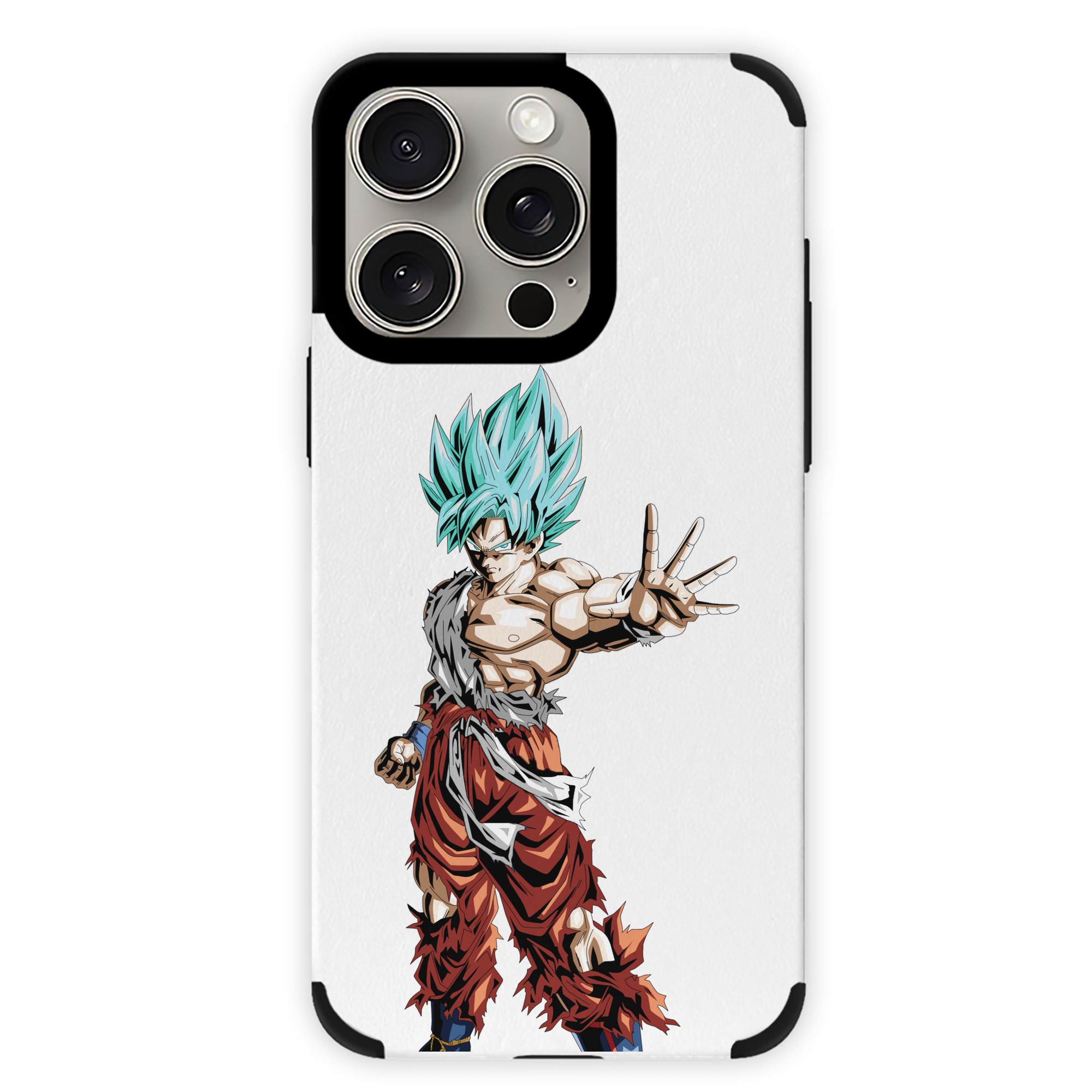 （画像用） ドラゴンボール 孫悟空（そん ごくう）Son Goku カカロット DRAGON BALL Kakarotto 【iPhone15ProMax対応】 PUレザー スマホケース 耐衝撃＆黄変防止