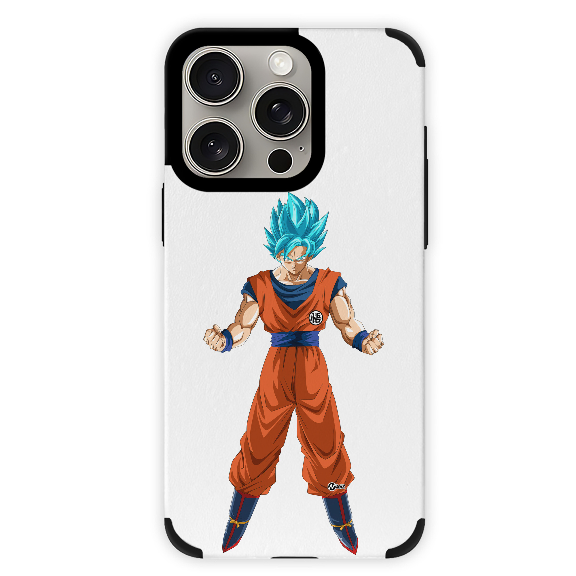 （画像用） ドラゴンボール 孫悟空（そん ごくう）Son Goku カカロット DRAGON BALL Kakarotto 【iPhone15ProMax対応】 PUレザー スマホケース 耐衝撃＆黄変防止