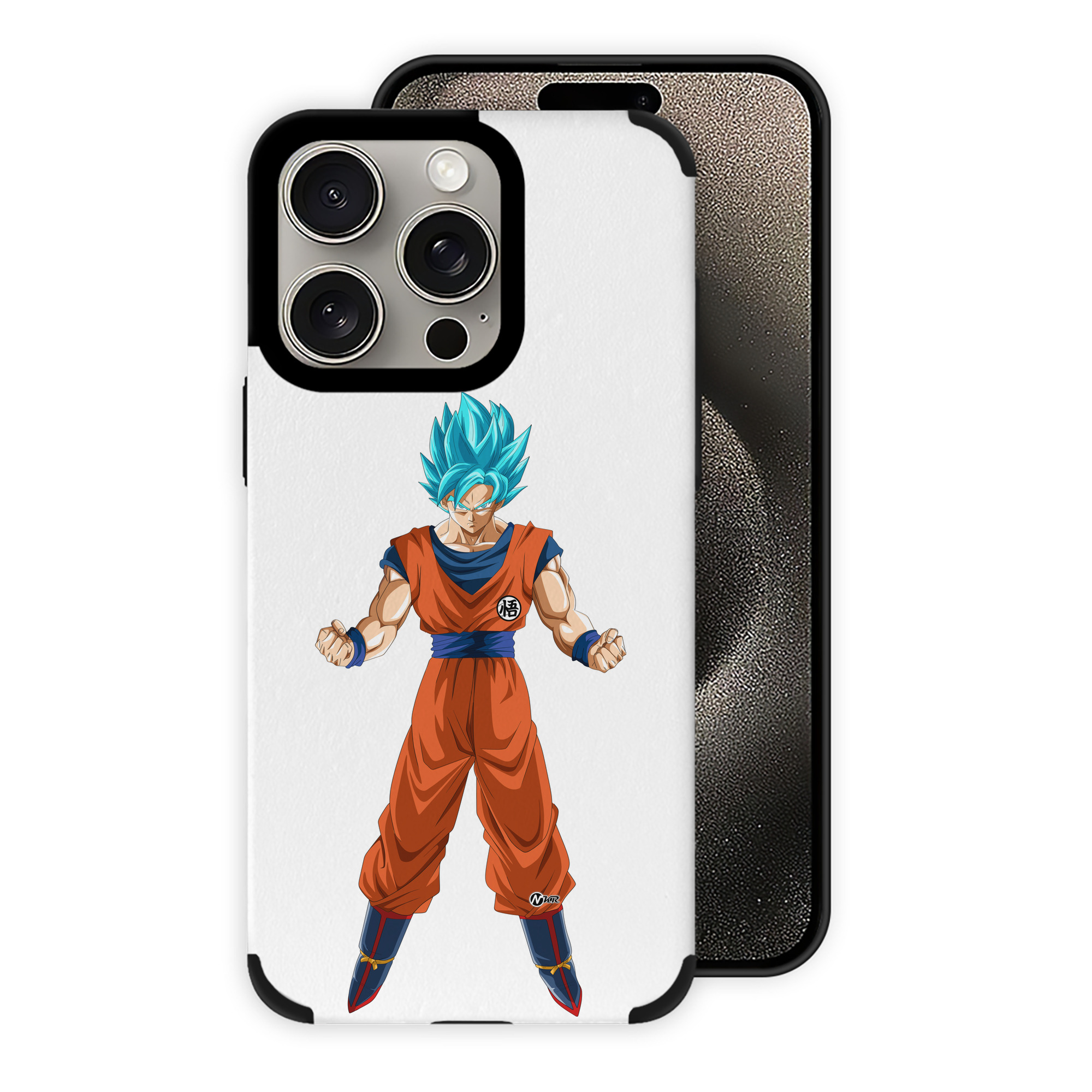 （画像用） ドラゴンボール 孫悟空（そん ごくう）Son Goku カカロット DRAGON BALL Kakarotto 【iPhone15ProMax対応】 PUレザー スマホケース 耐衝撃＆黄変防止