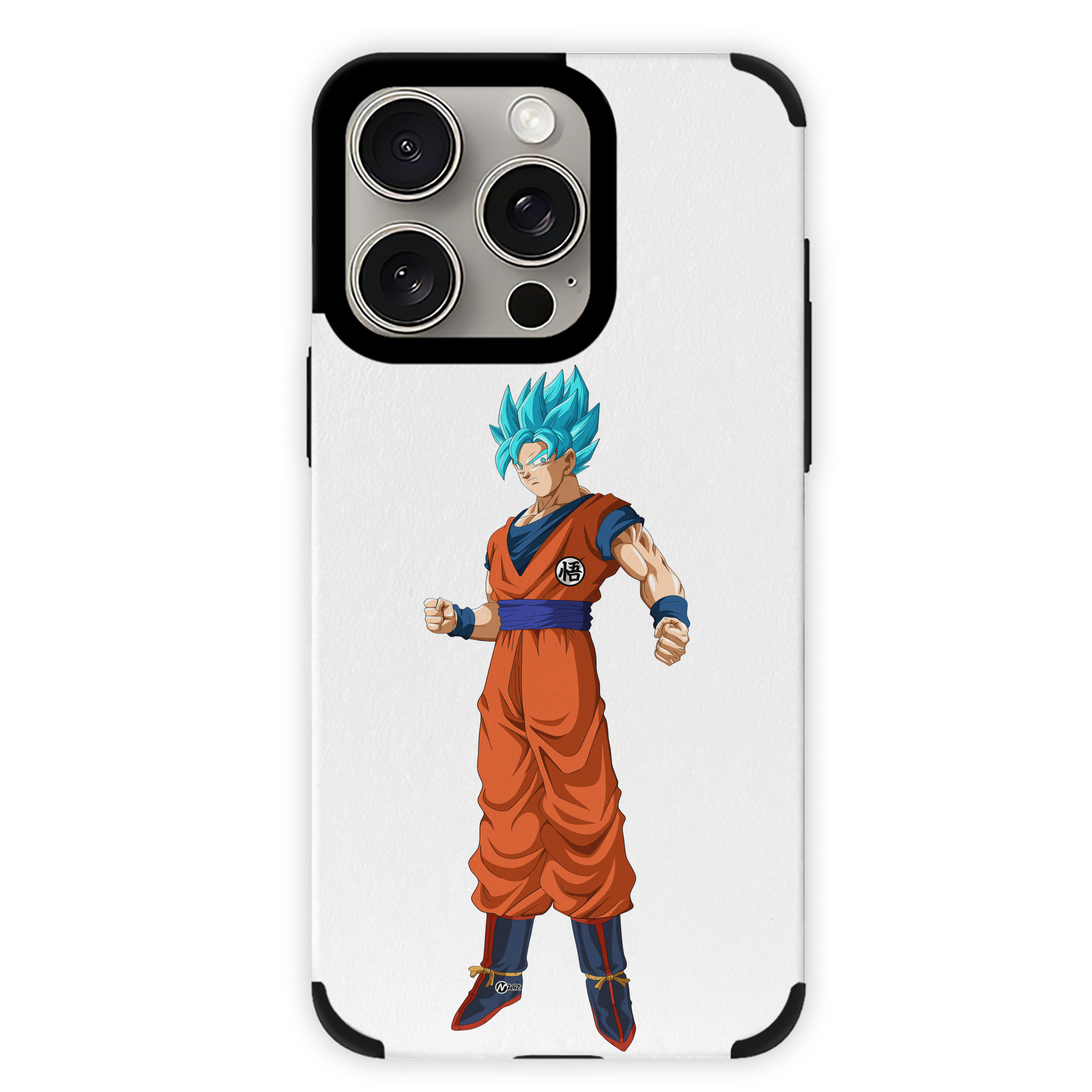 （画像用） ドラゴンボール 孫悟空（そん ごくう）Son Goku カカロット DRAGON BALL Kakarotto 【iPhone15ProMax対応】 PUレザー スマホケース 耐衝撃＆黄変防止