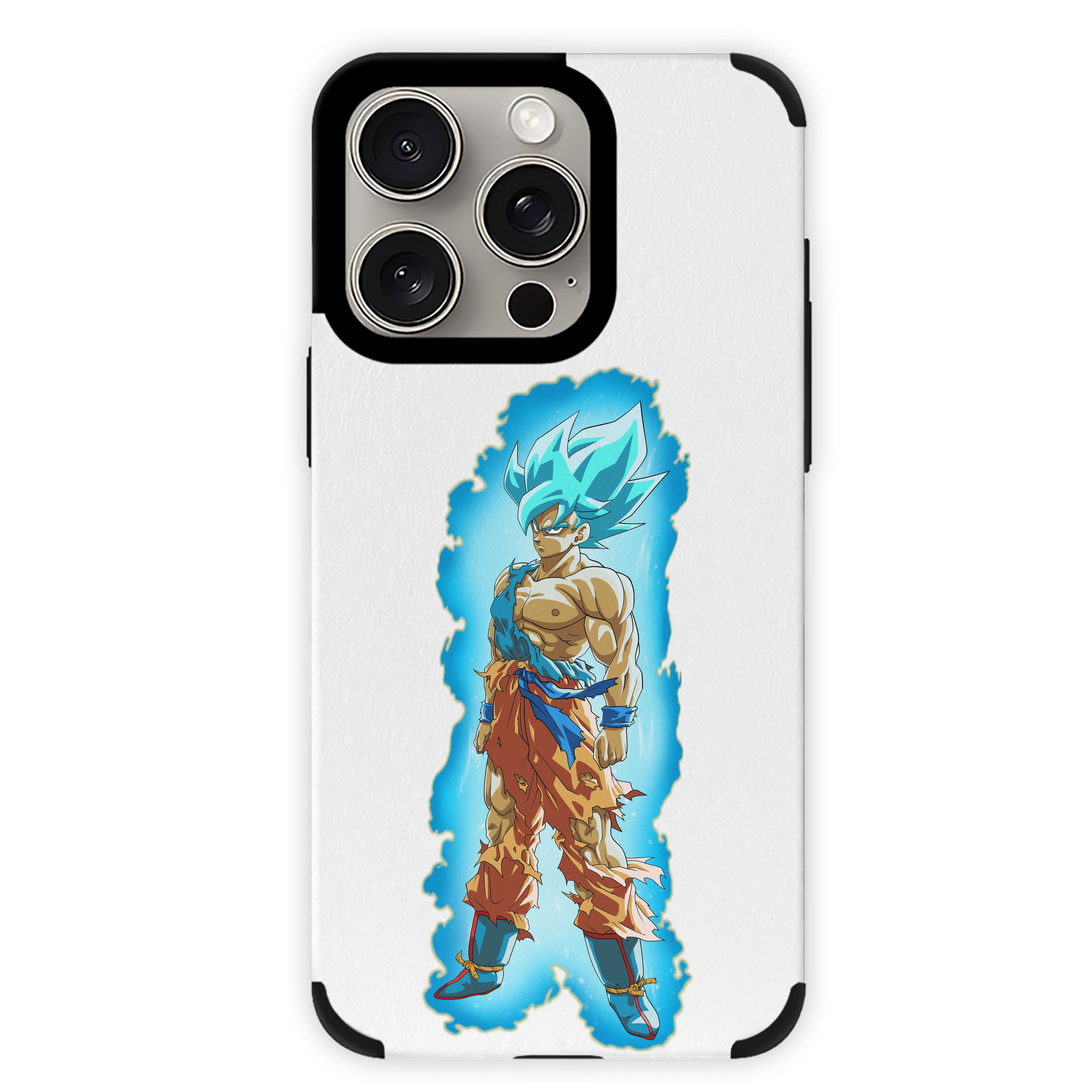 （画像用） ドラゴンボール 孫悟空（そん ごくう）Son Goku カカロット DRAGON BALL Kakarotto 【iPhone15ProMax対応】 PUレザー スマホケース 耐衝撃＆黄変防止