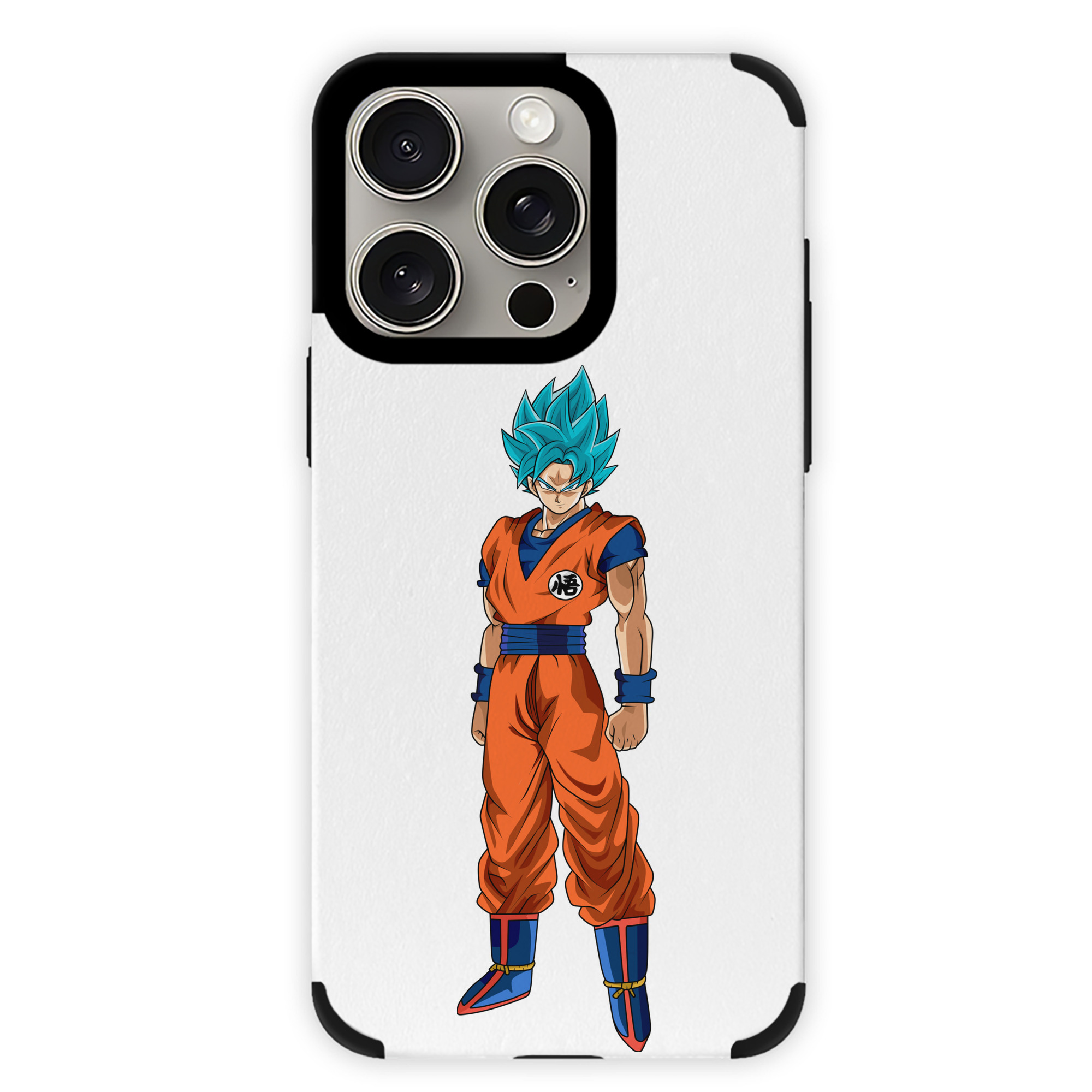 （画像用） ドラゴンボール 孫悟空（そん ごくう）Son Goku カカロット DRAGON BALL Kakarotto 【iPhone15ProMax対応】 PUレザー スマホケース 耐衝撃＆黄変防止