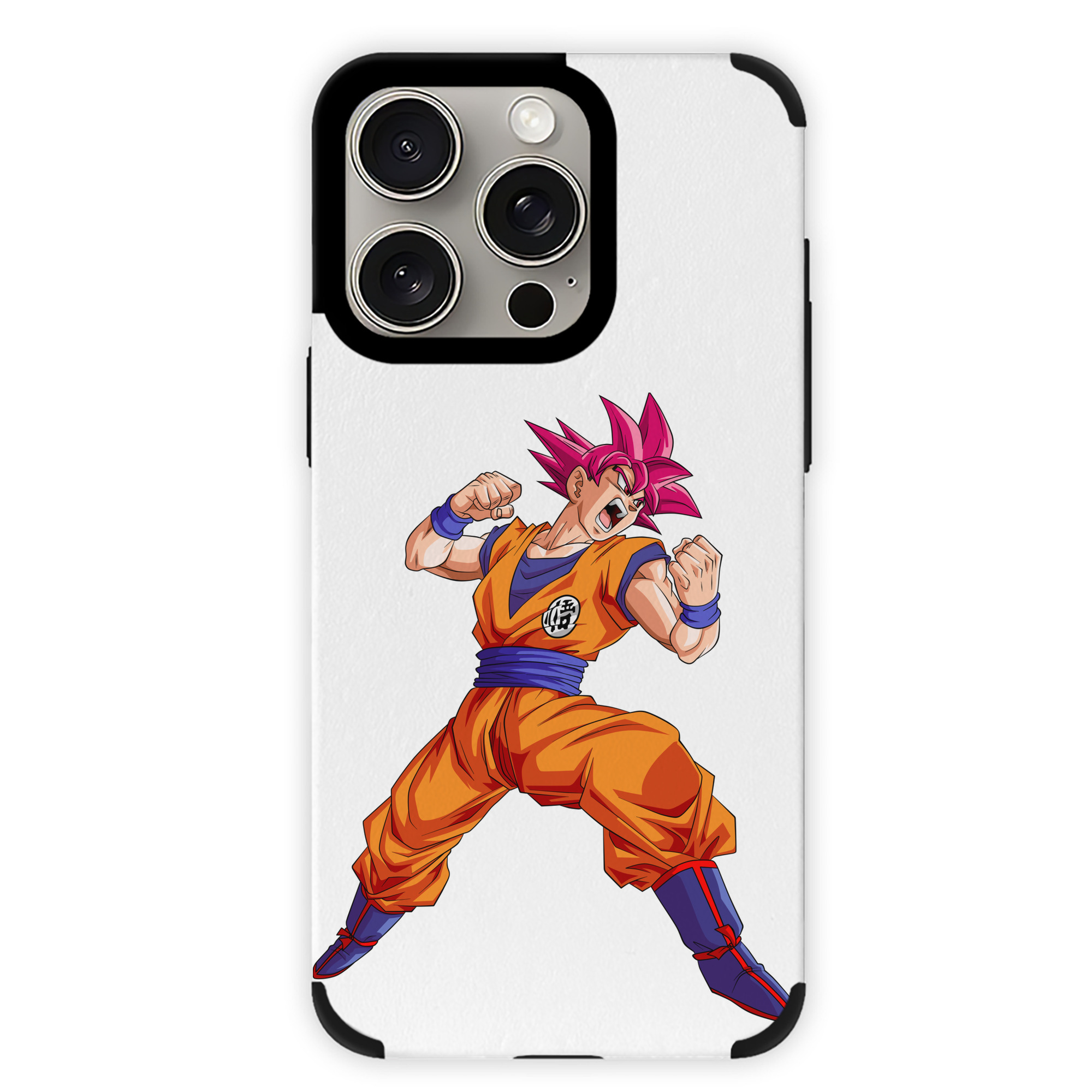 （画像用） ドラゴンボール 孫悟空（そん ごくう）Son Goku カカロット DRAGON BALL Kakarotto 【iPhone15ProMax対応】 PUレザー スマホケース 耐衝撃＆黄変防止