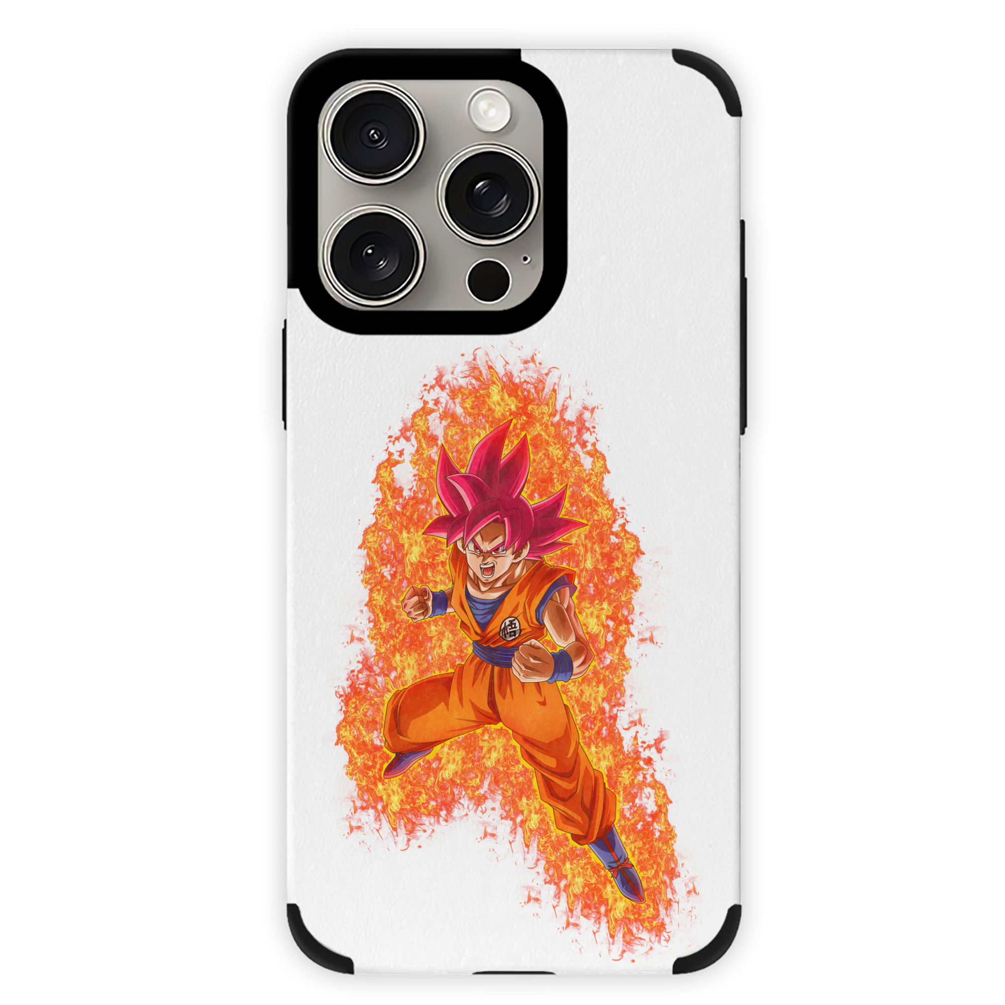（画像用） ドラゴンボール 孫悟空（そん ごくう）Son Goku カカロット DRAGON BALL Kakarotto 【iPhone15ProMax対応】 PUレザー スマホケース 耐衝撃＆黄変防止