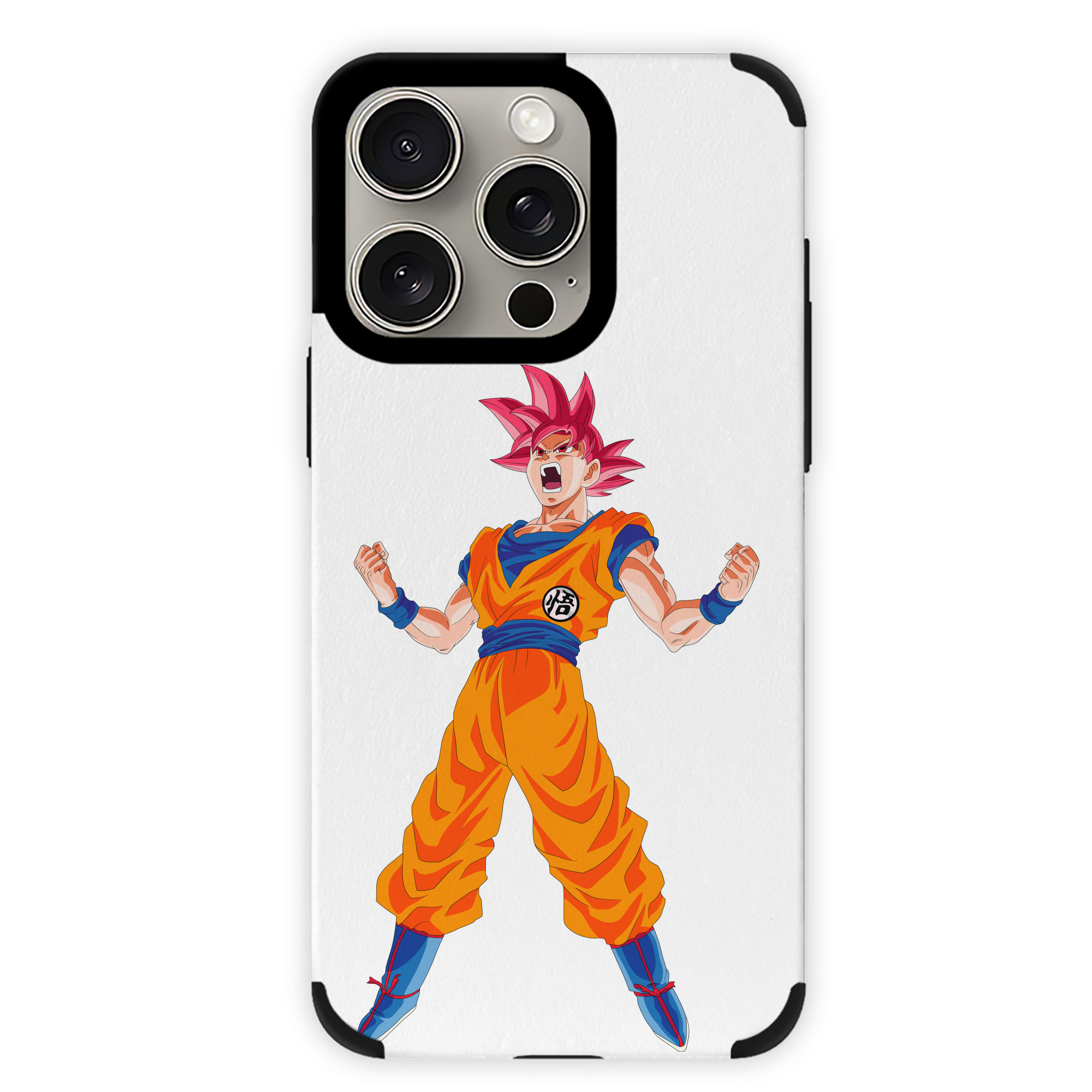 （画像用） ドラゴンボール 孫悟空（そん ごくう）Son Goku カカロット DRAGON BALL Kakarotto 【iPhone15ProMax対応】 PUレザー スマホケース 耐衝撃＆黄変防止