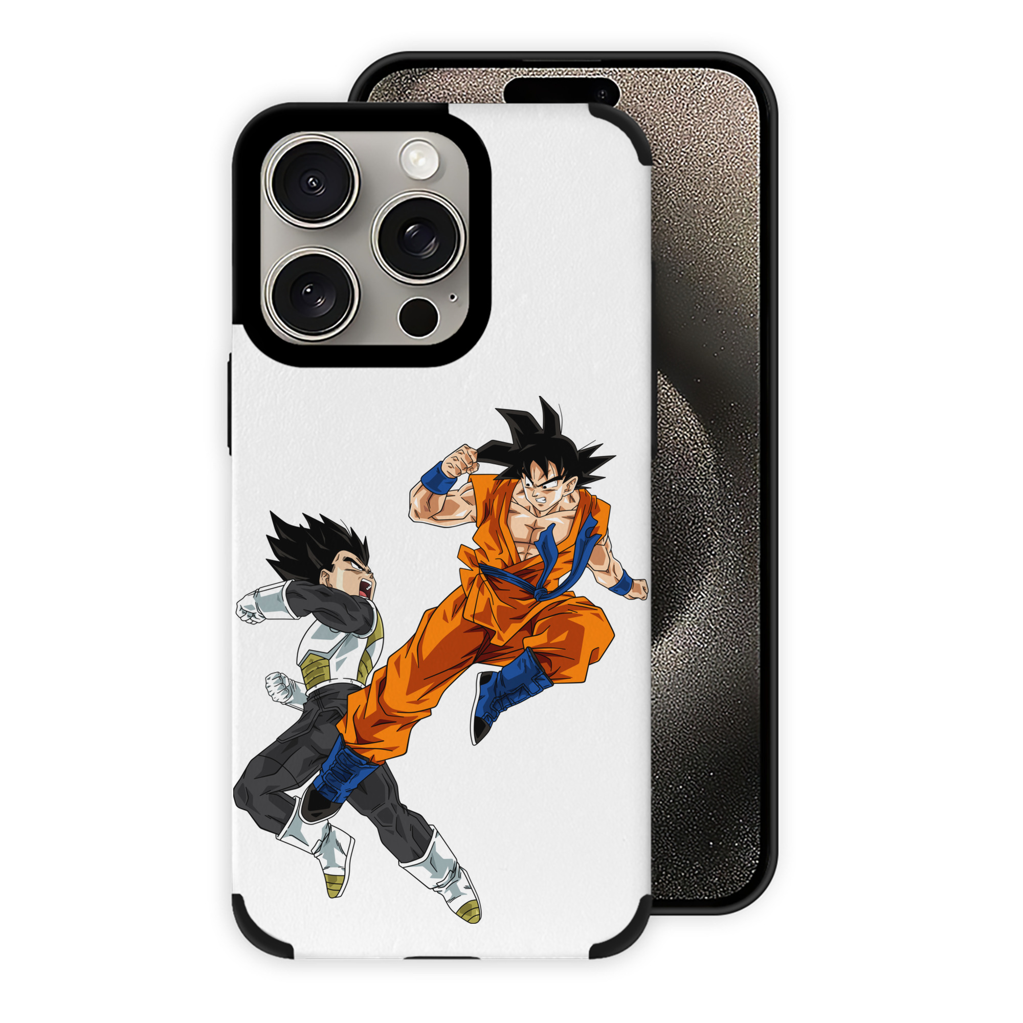 （画像用） ドラゴンボール 孫悟空（そん ごくう）Son Goku カカロット DRAGON BALL Kakarotto 【iPhone15ProMax対応】 PUレザー スマホケース 耐衝撃＆黄変防止
