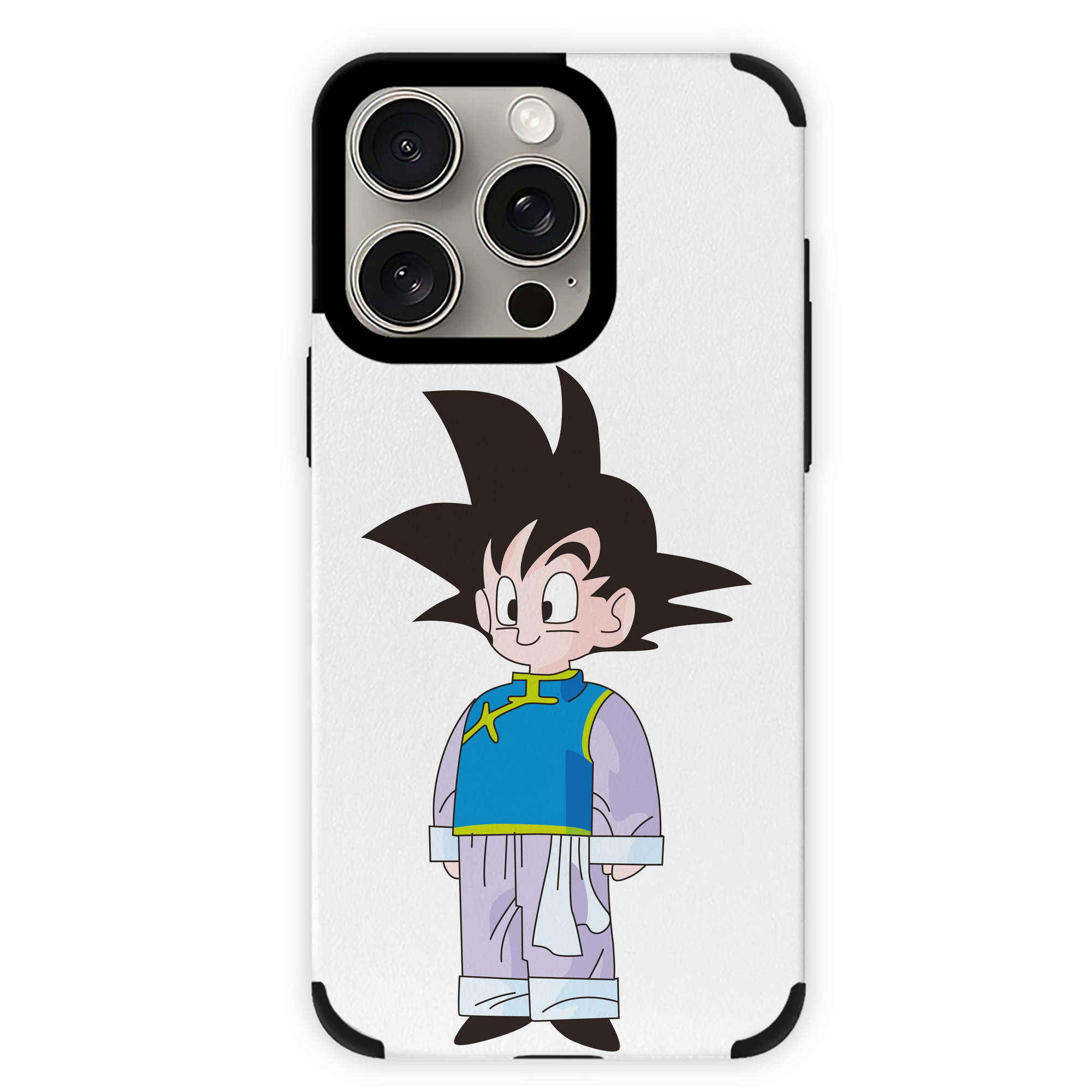 （画像用） ドラゴンボール 孫悟空（そん ごくう）Son Goku カカロット DRAGON BALL Kakarotto 【iPhone15ProMax対応】 PUレザー スマホケース 耐衝撃＆黄変防止